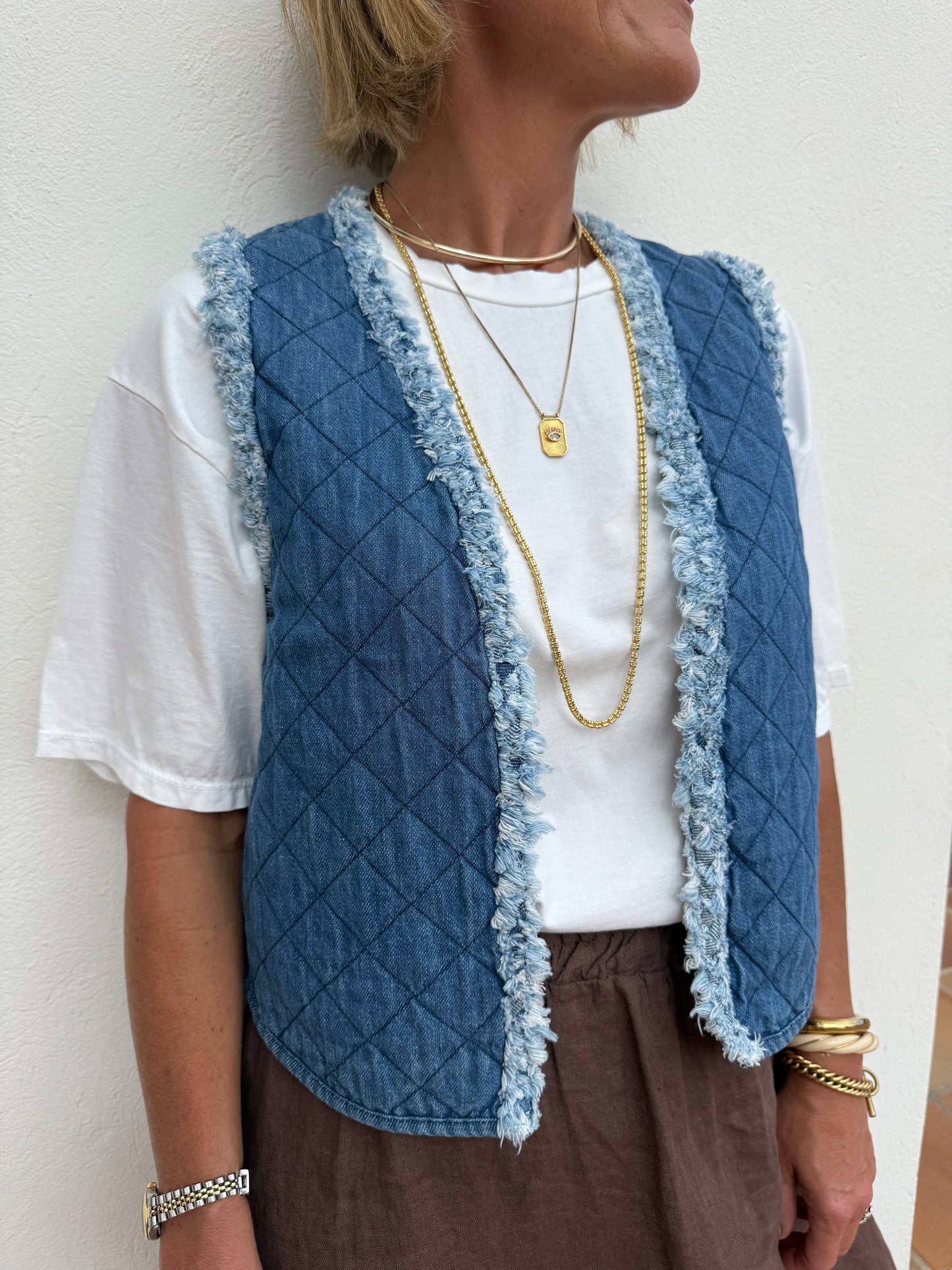 Denim Waistcoat