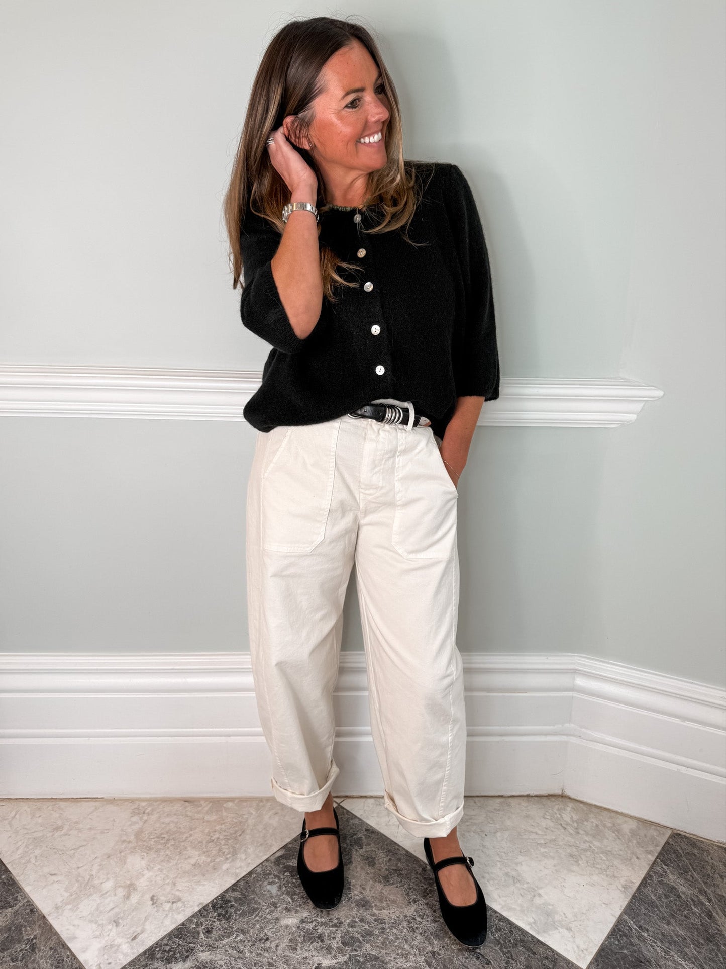 Black Everyday Cardigan