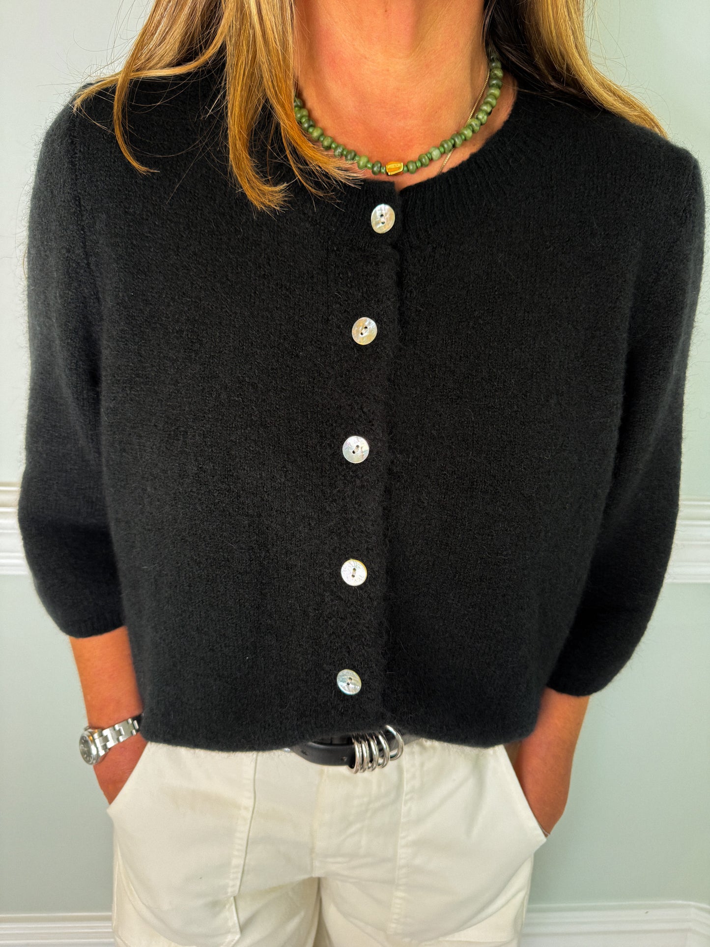 Black Everyday Cardigan