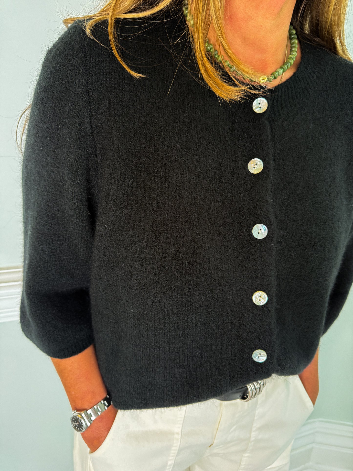 Black Everyday Cardigan