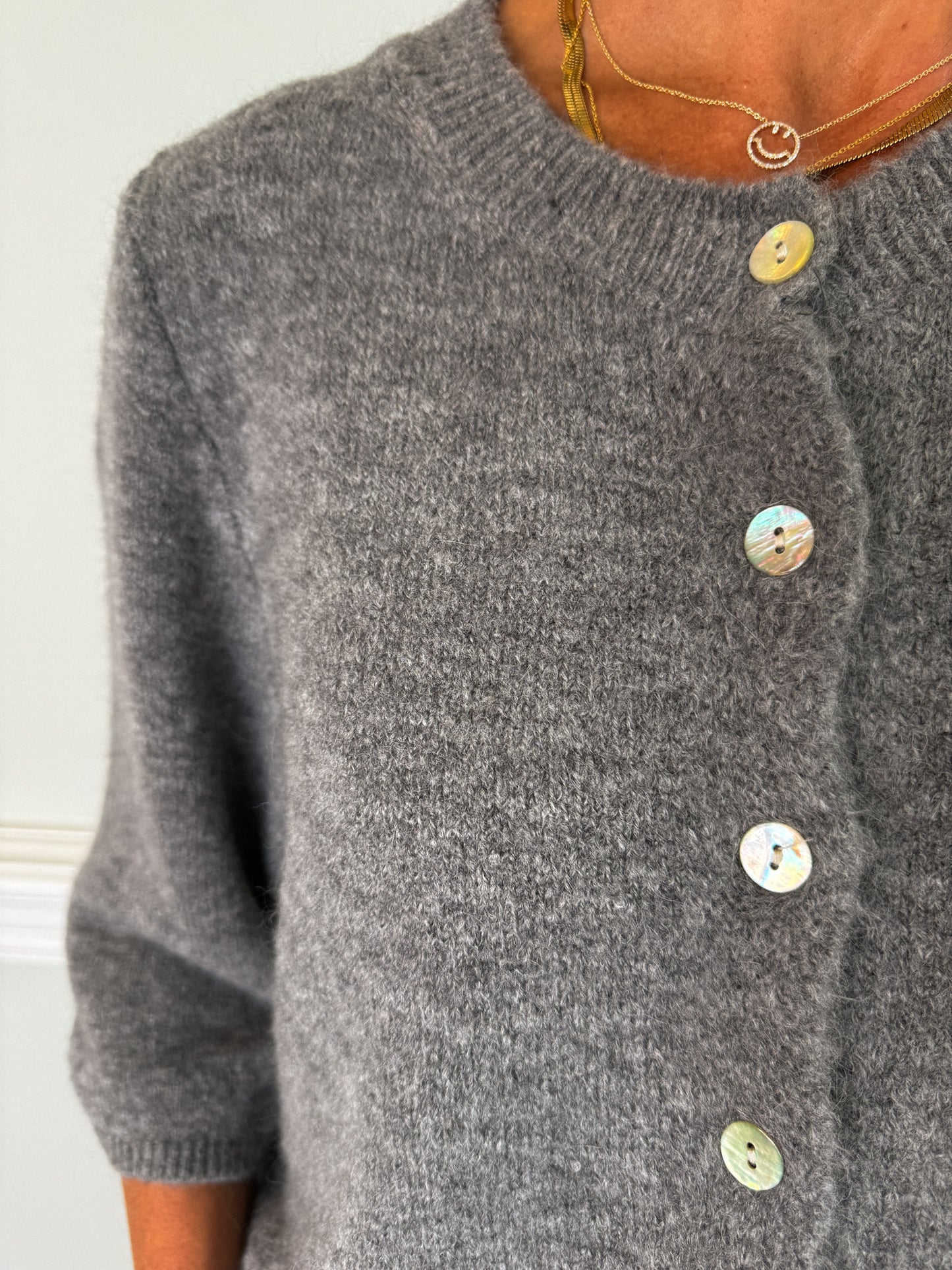 Grey Everyday Cardigan