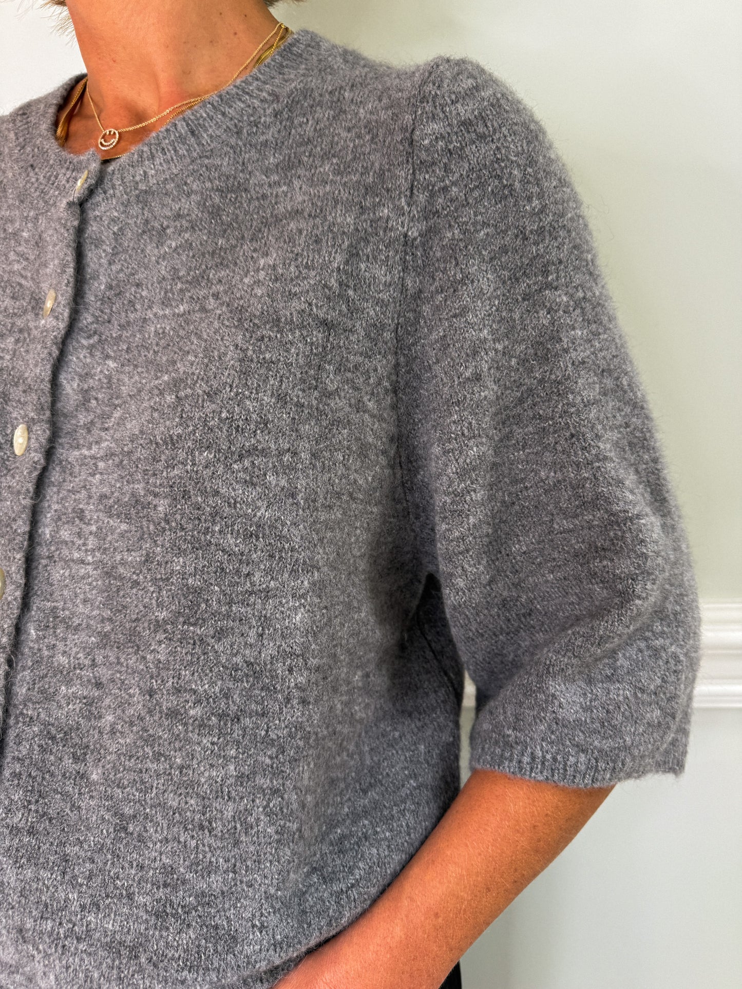 Grey Everyday Cardigan
