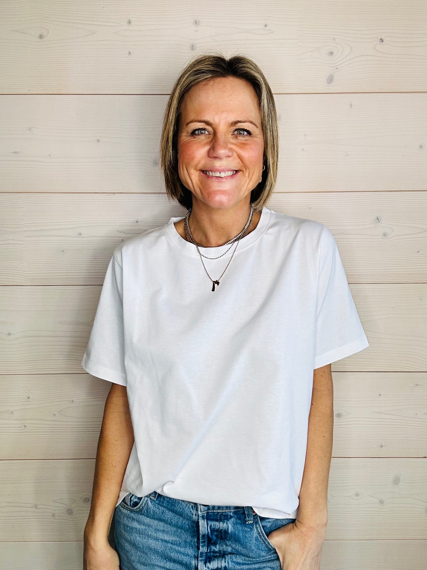 White T-shirt