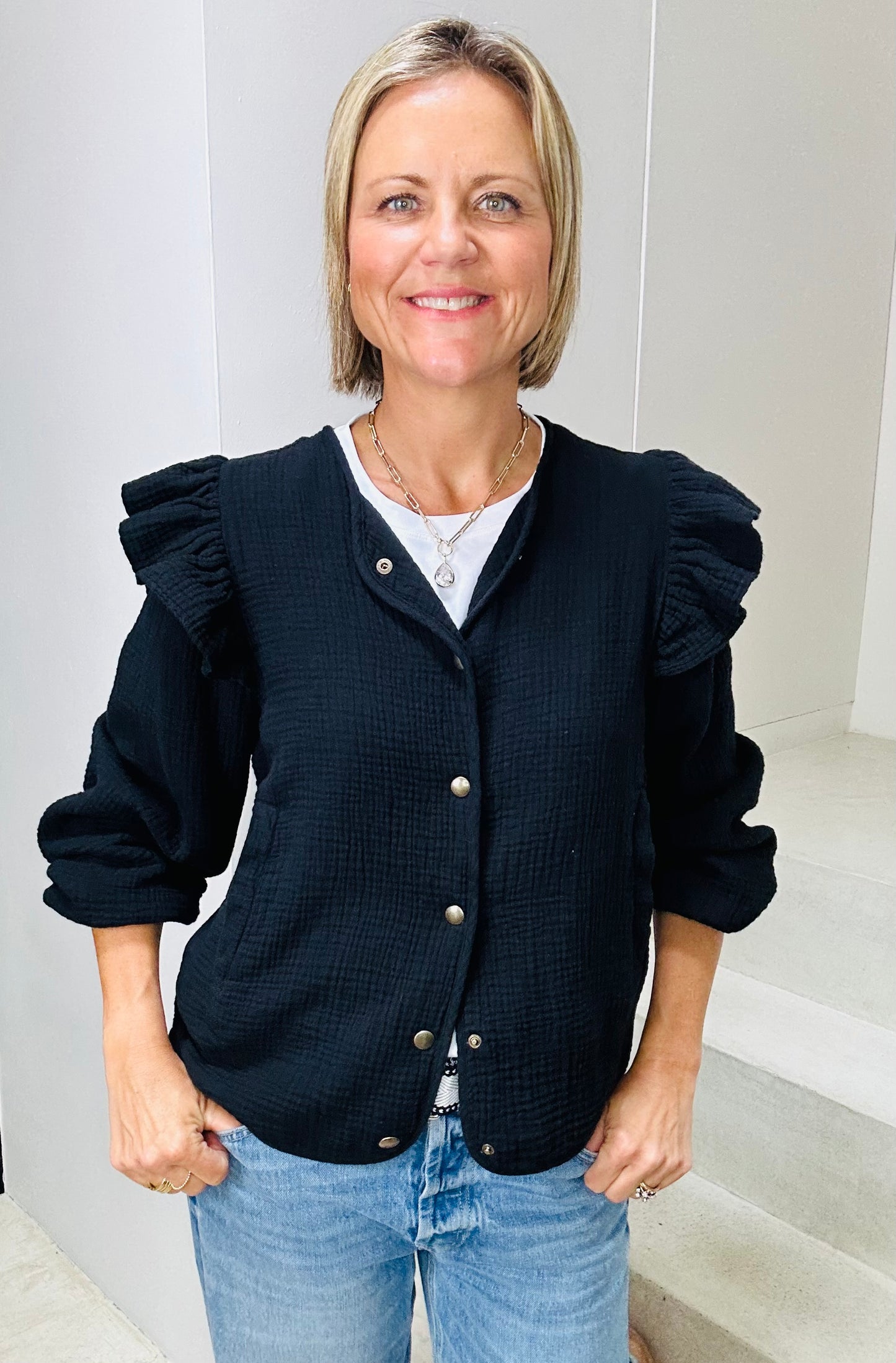 Frill Jacket