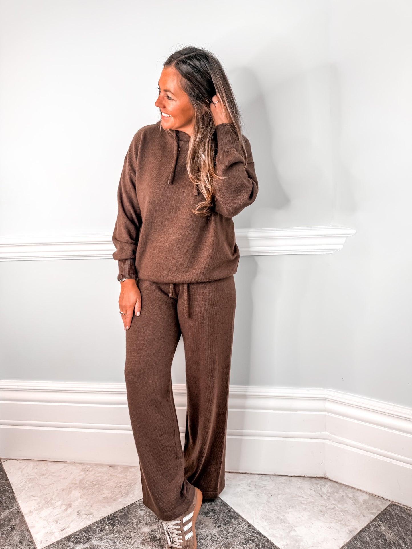 Chocolate Brown Loungewear Set