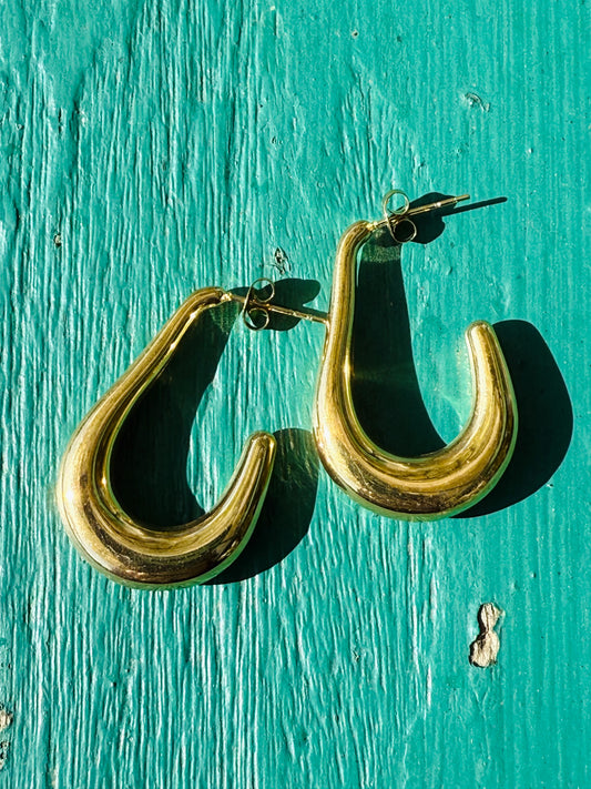 Drop Half Hoops