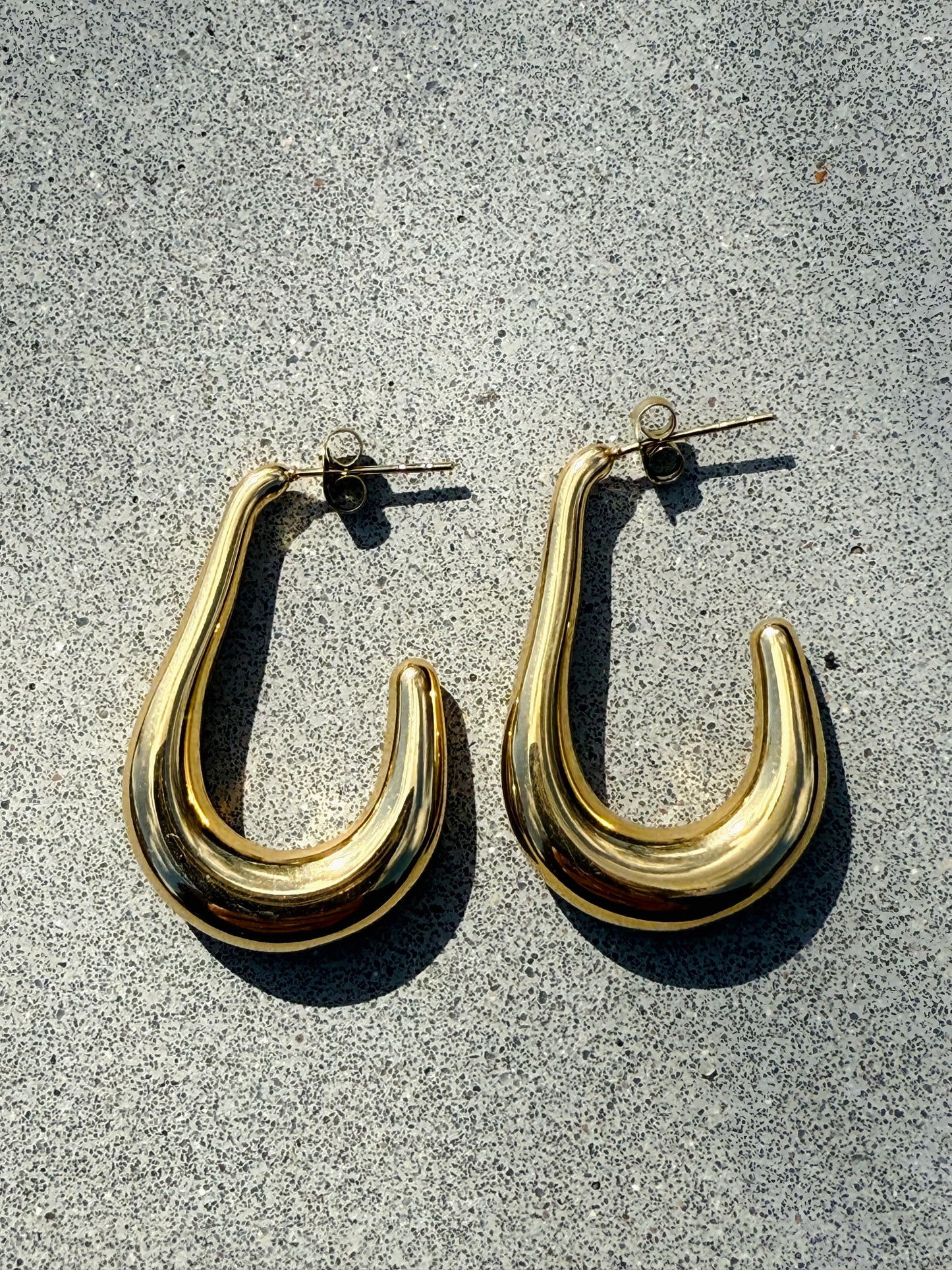 Drop Half Hoops