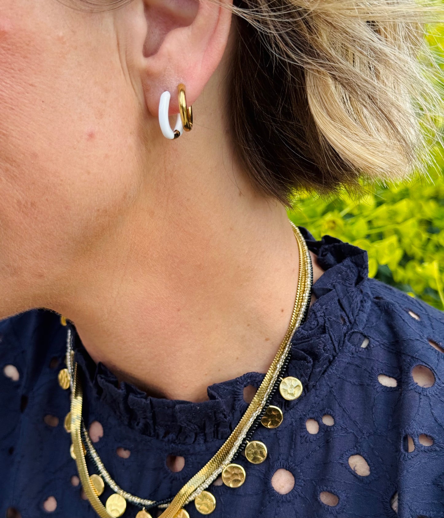 Chubby Hoop Earrings