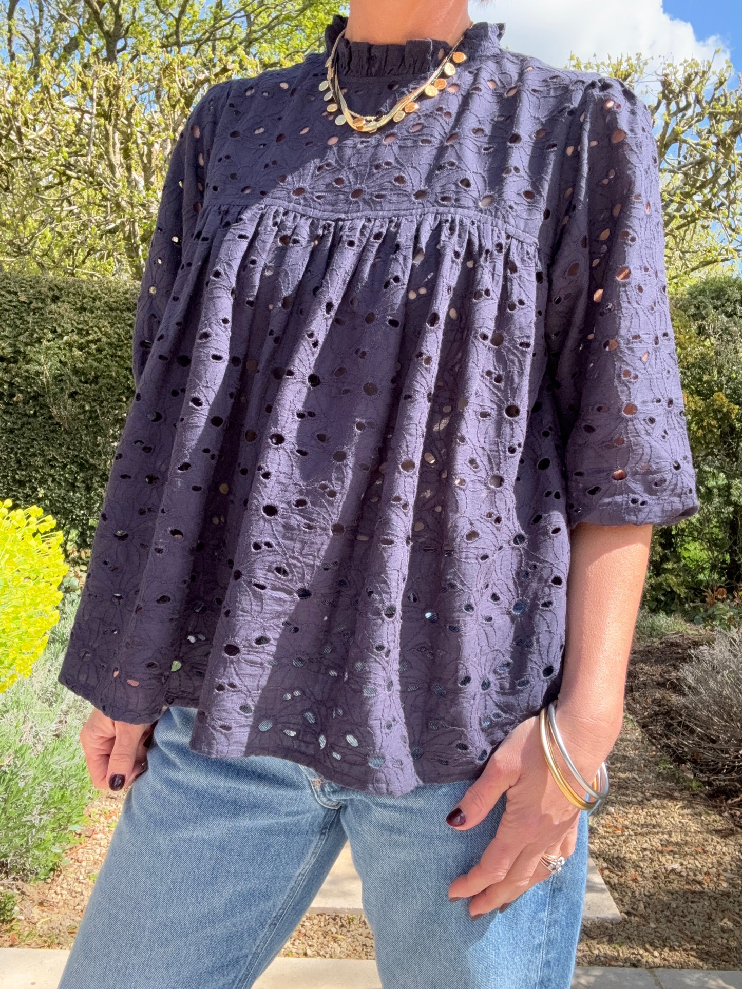 Broderie Blouse