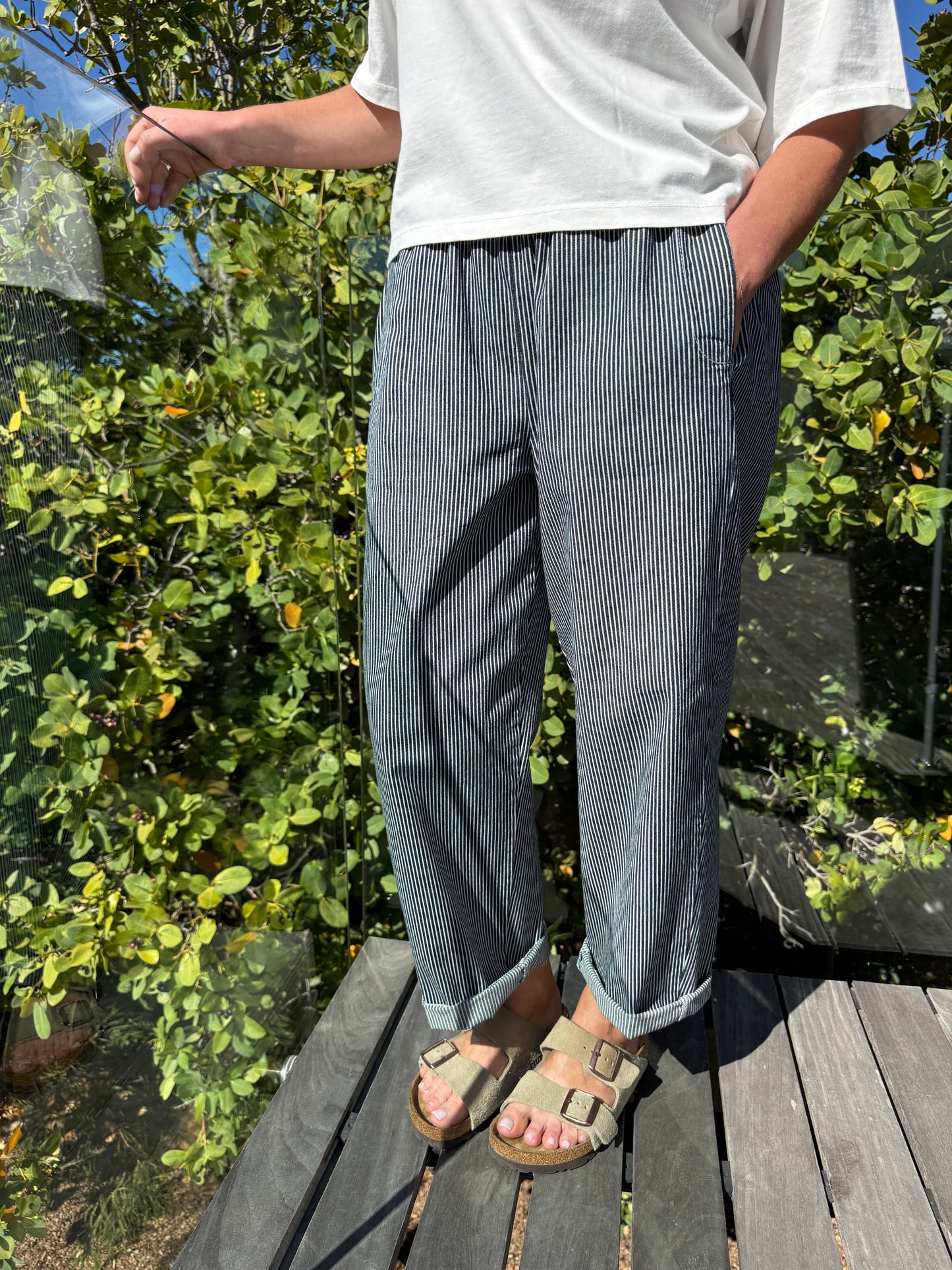 Striped Trousers