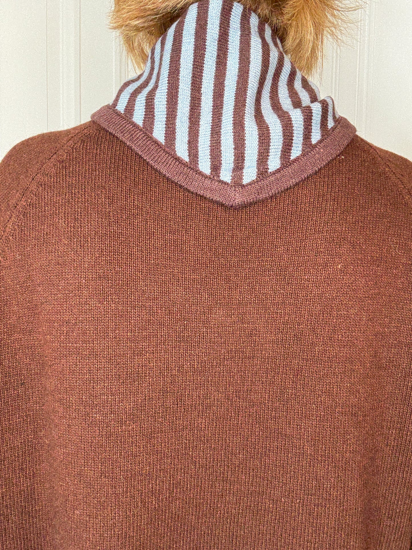 Stripe Knit Scarf