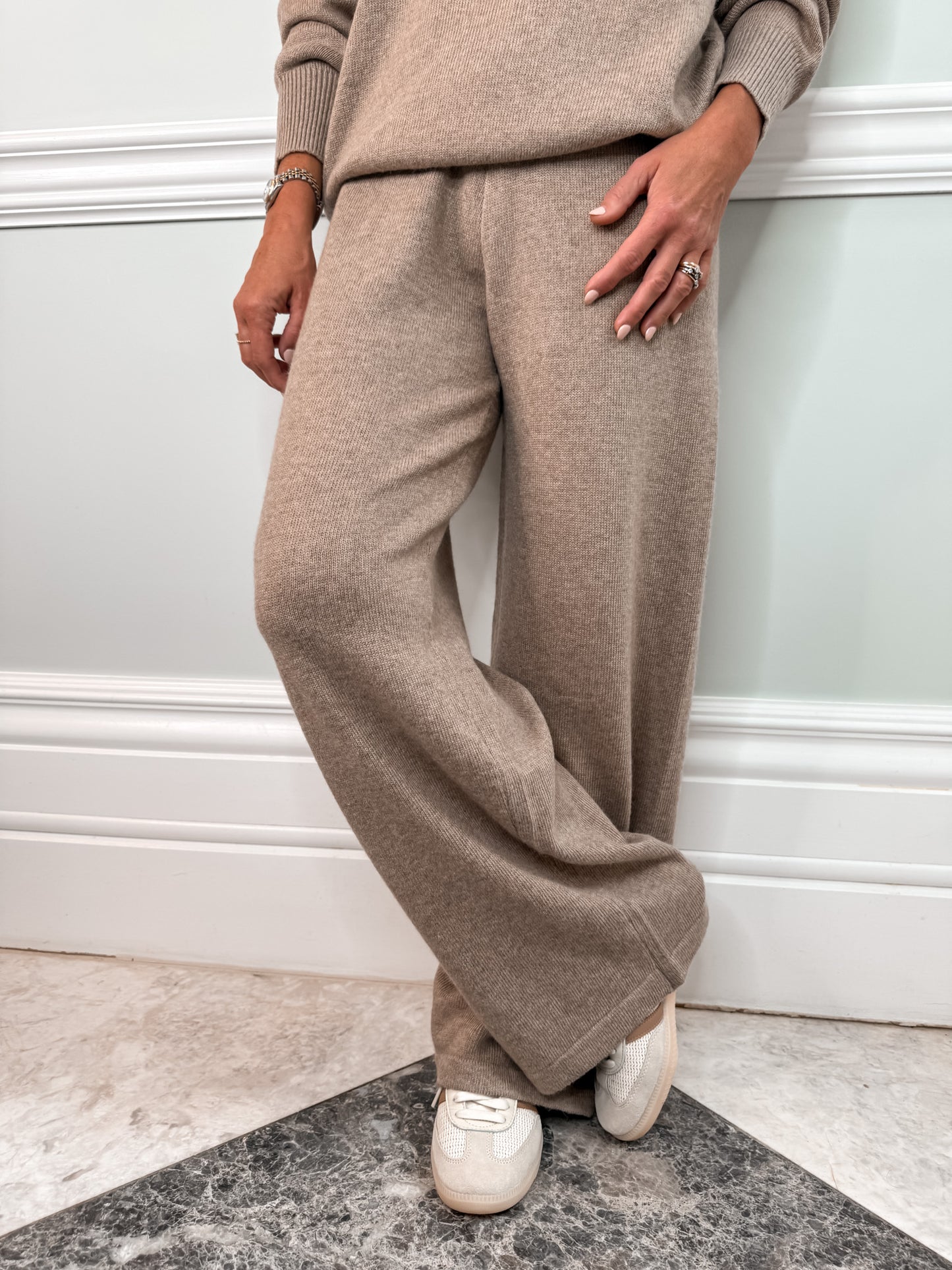 Warm Oatmeal Loungewear Set