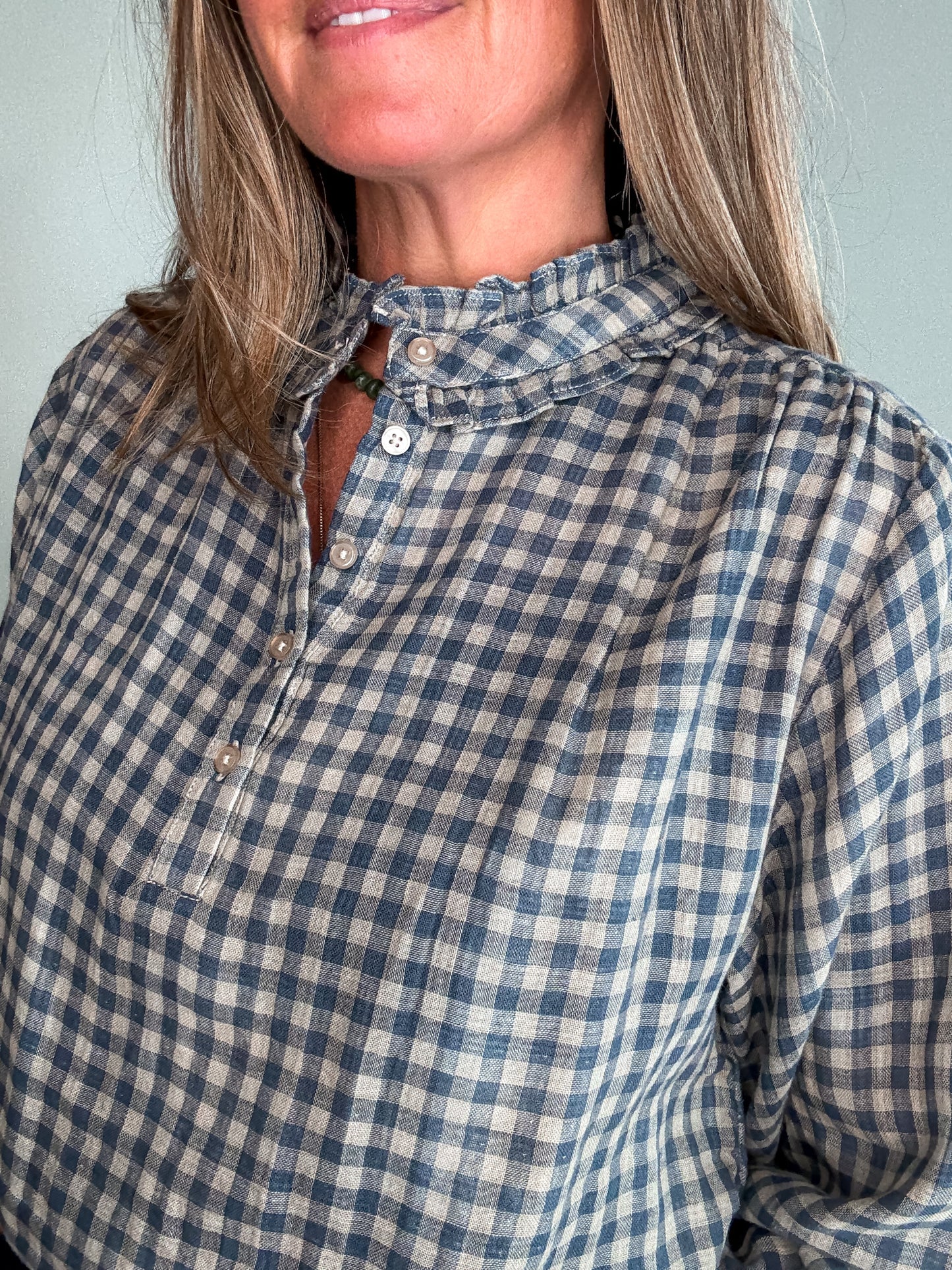 Check Blouse