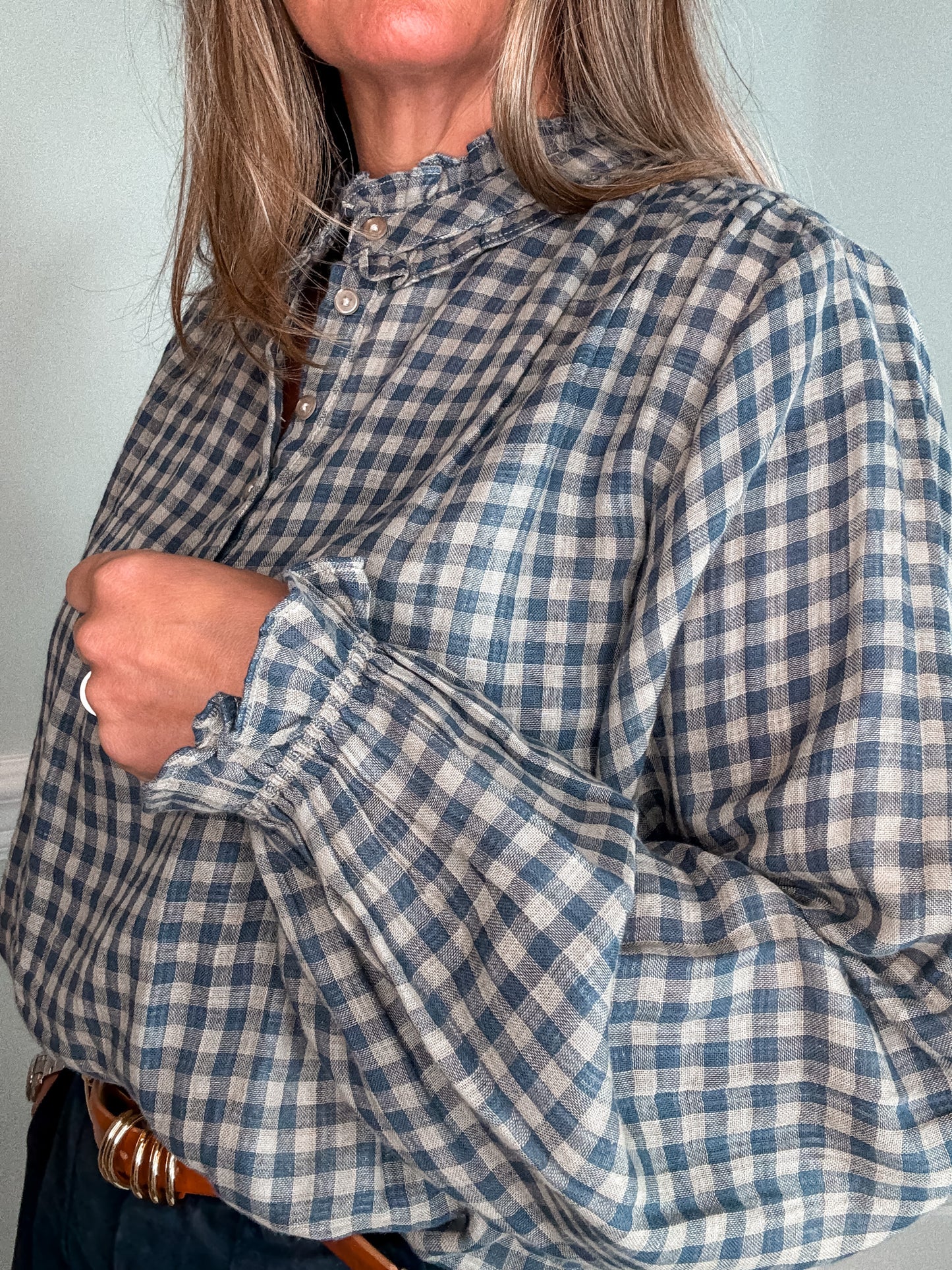 Check Blouse