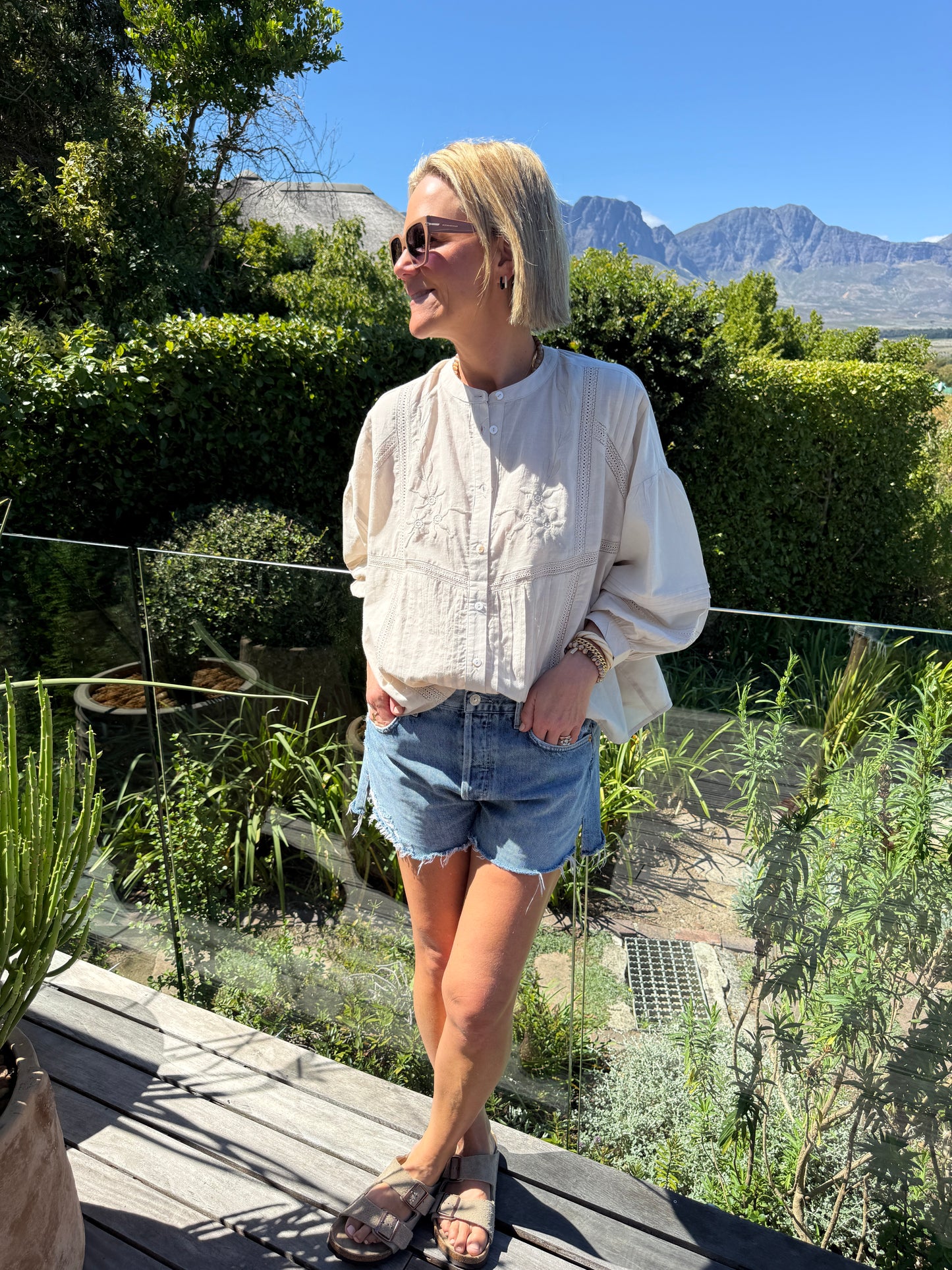 Stone Embroidered Blouse