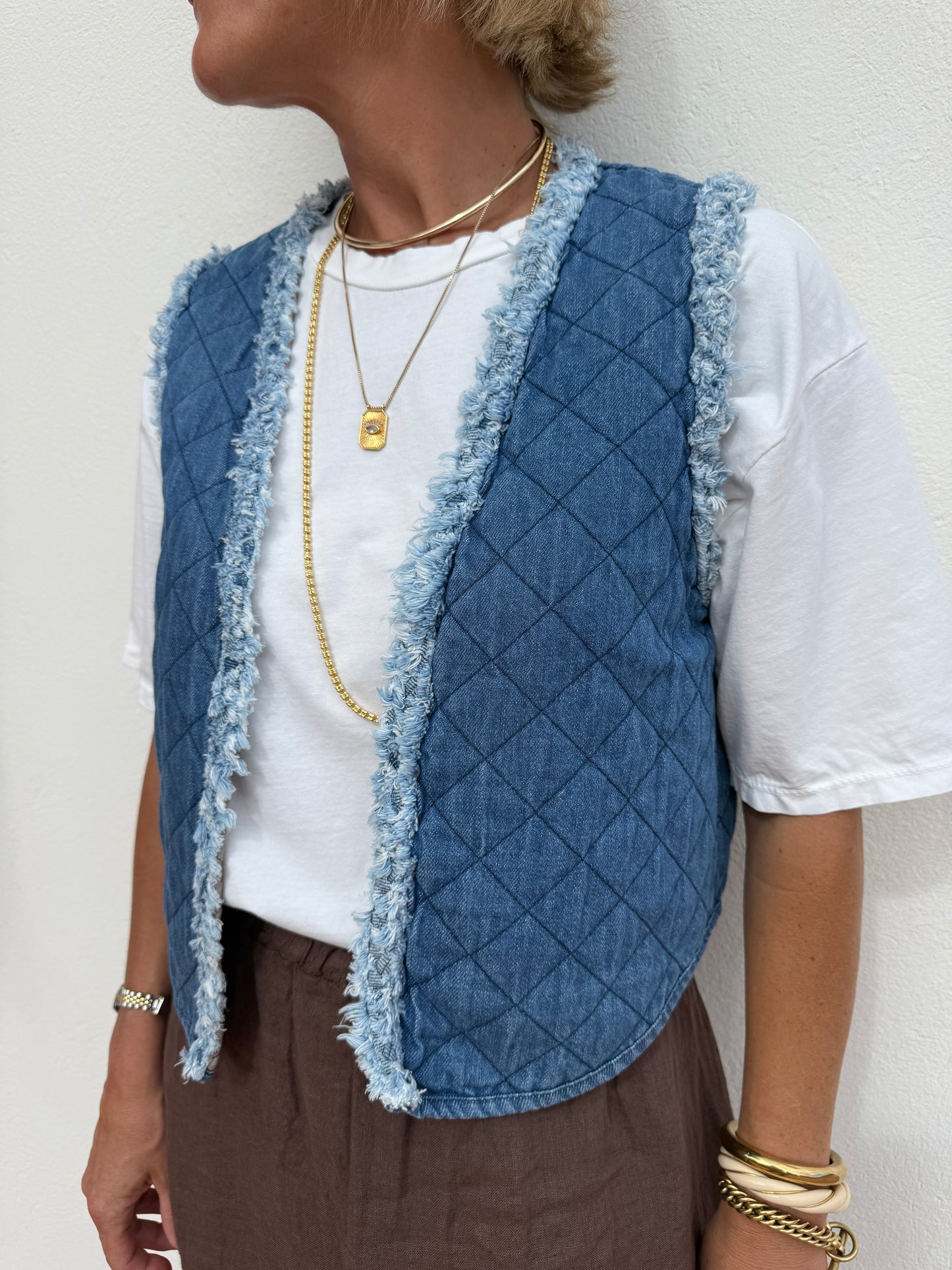 Denim Waistcoat