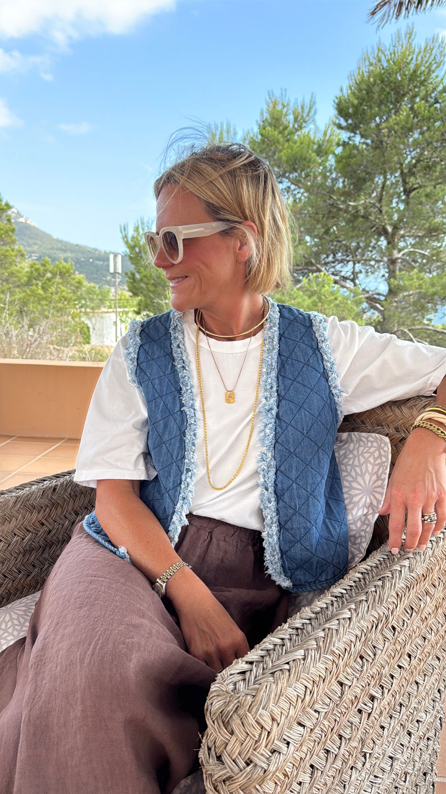 Denim Waistcoat