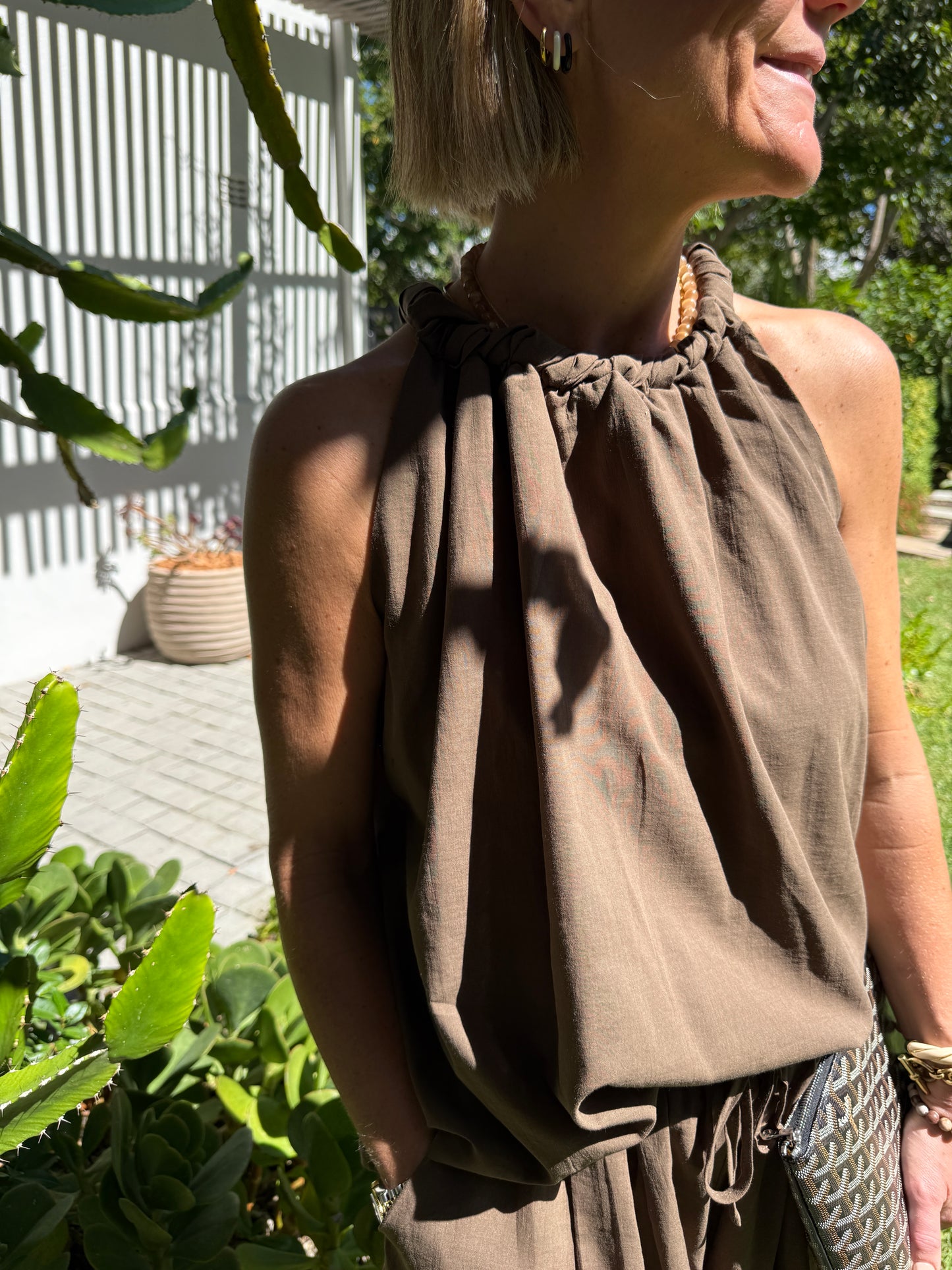 Chocolate Shorts Set