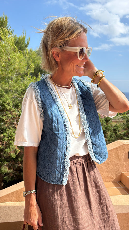 Denim Waistcoat
