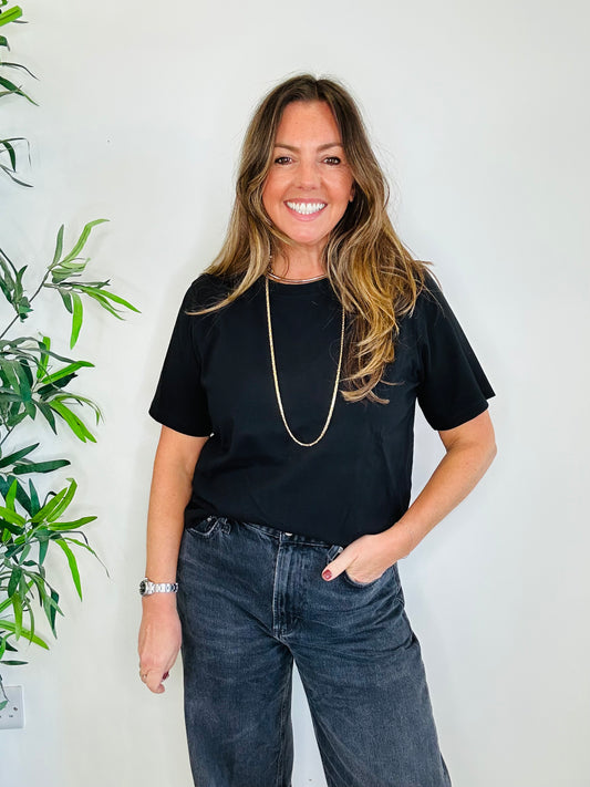 Black T-shirt