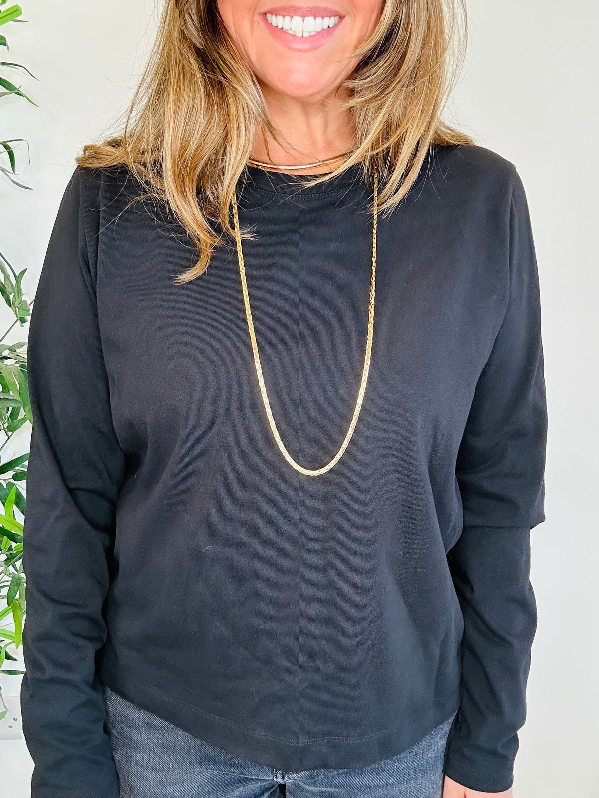 Black Long Sleeve Tee