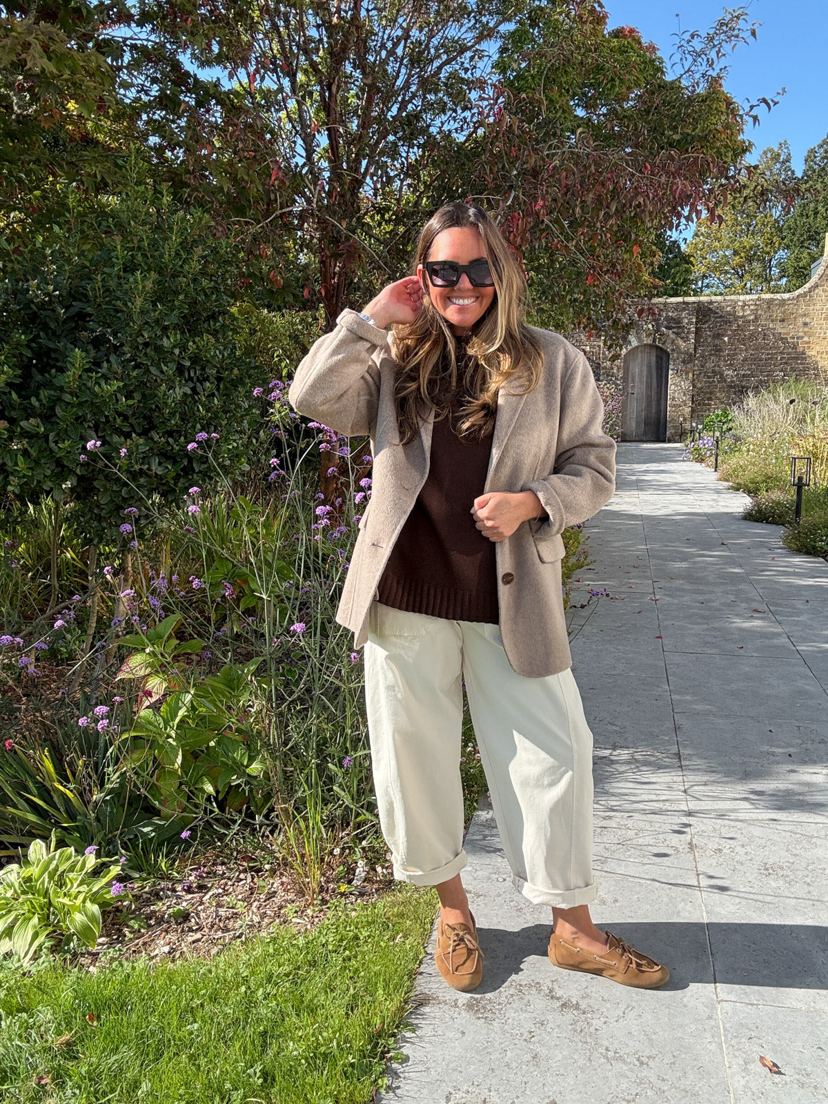 Oatmeal Classic Wool Blazer