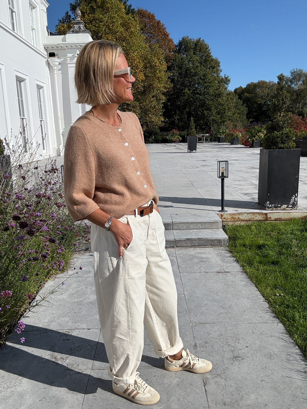 Camel Everyday Cardigan