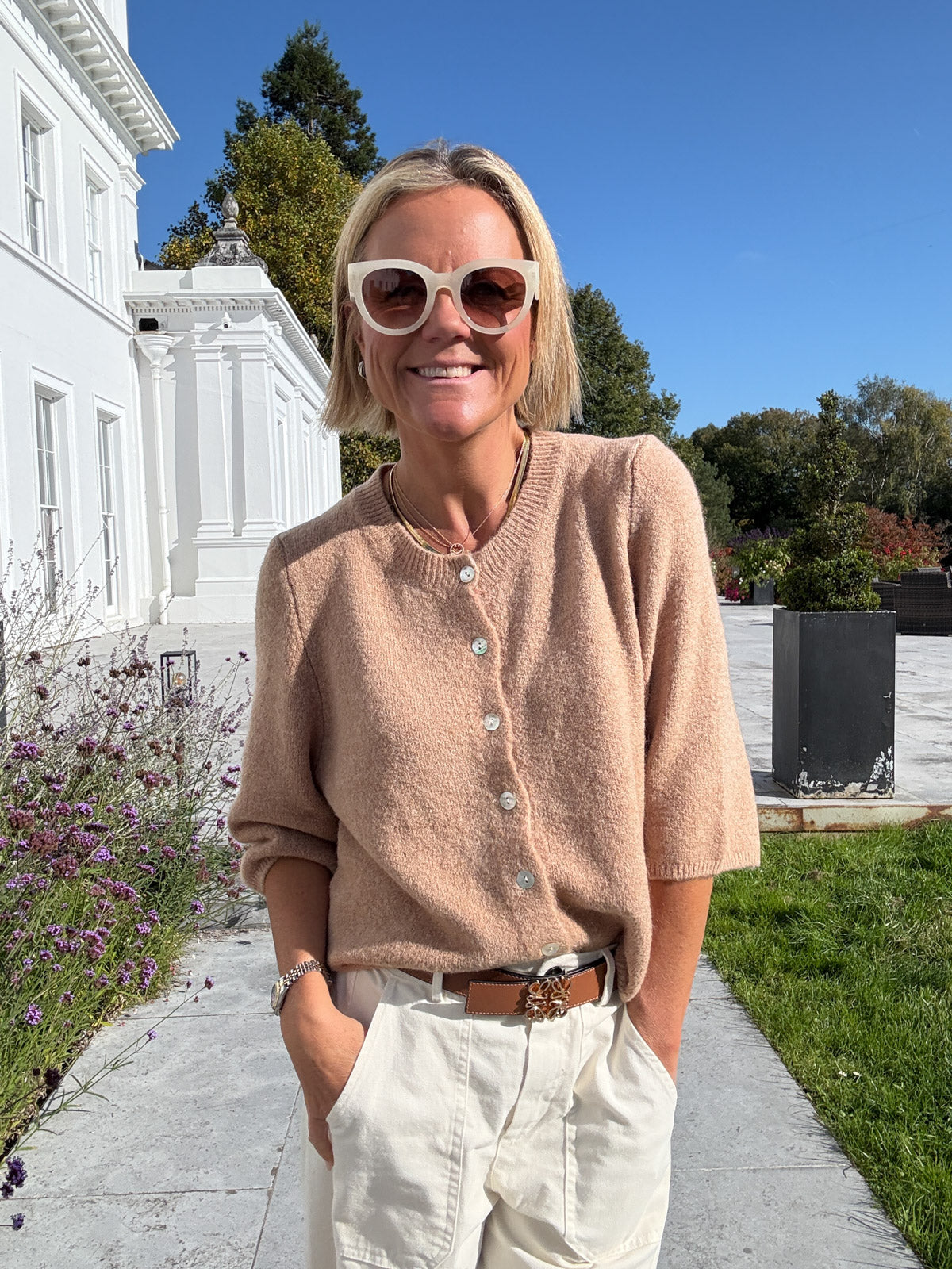 Camel Everyday Cardigan