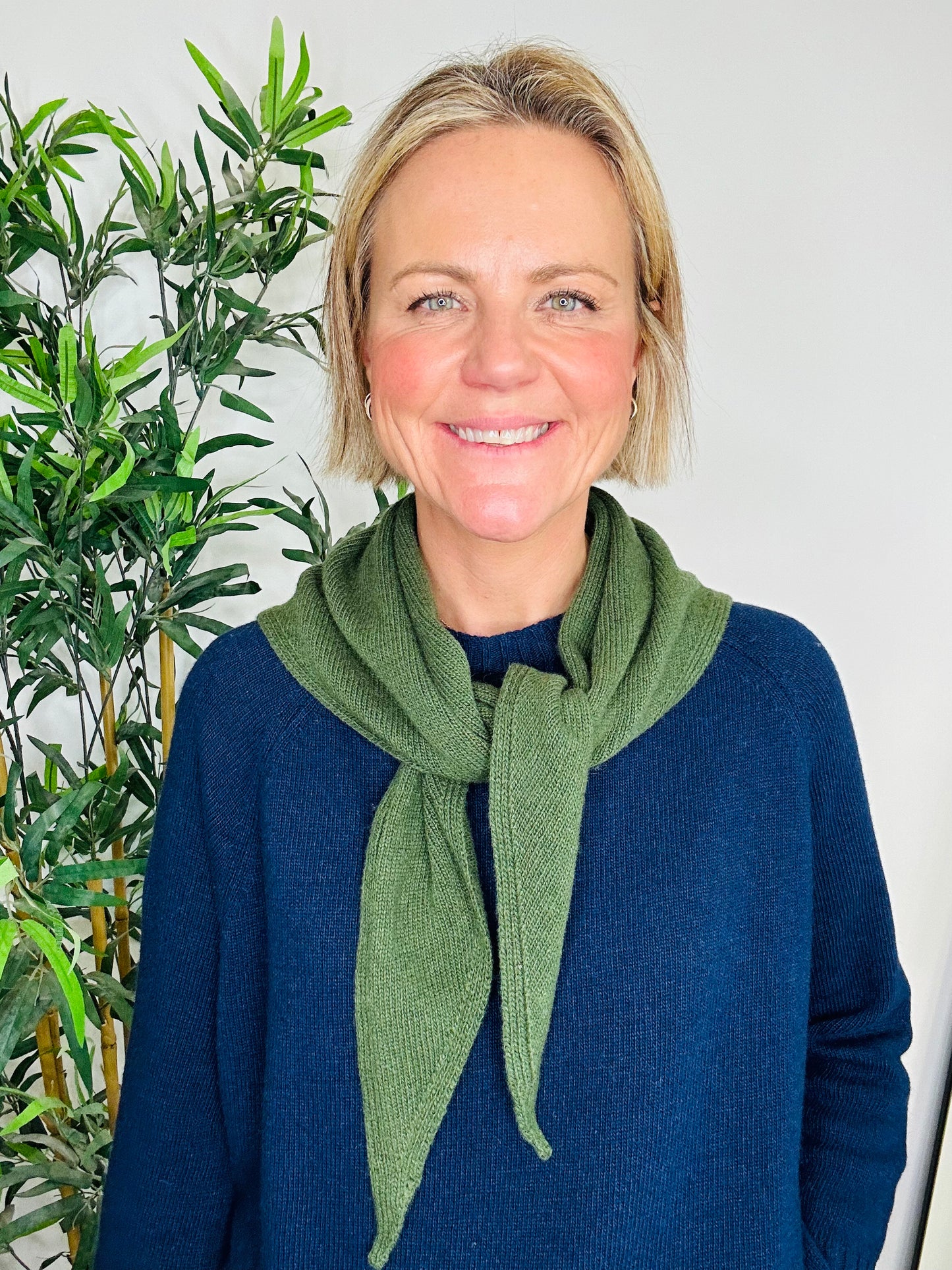 Khaki Triangle Scarf