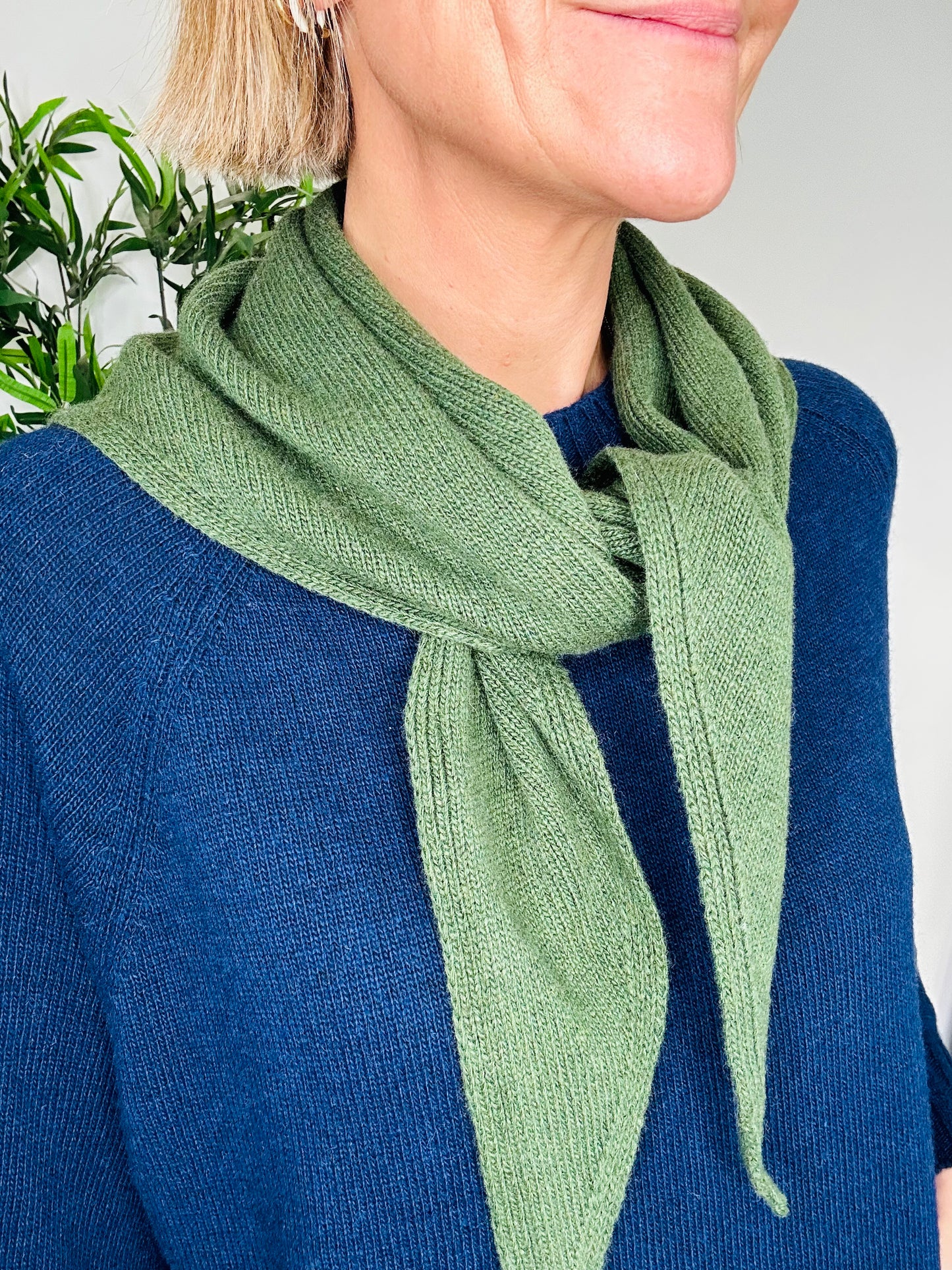 Khaki Triangle Scarf