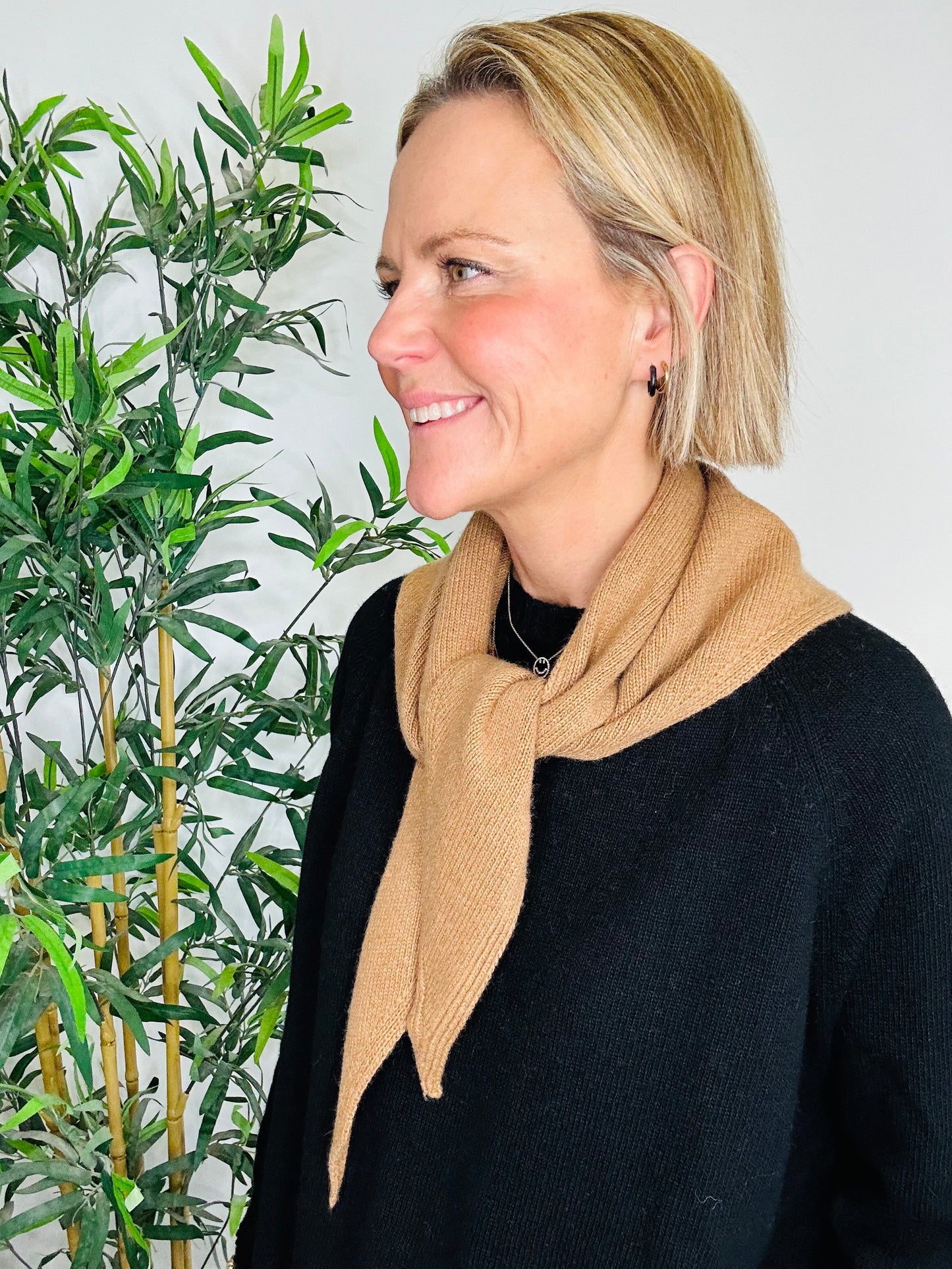 Camel Triangle Scarf