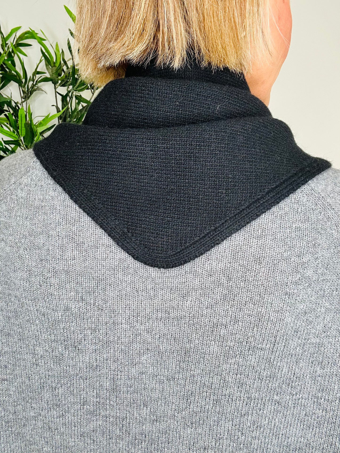 Black Triangle Scarf