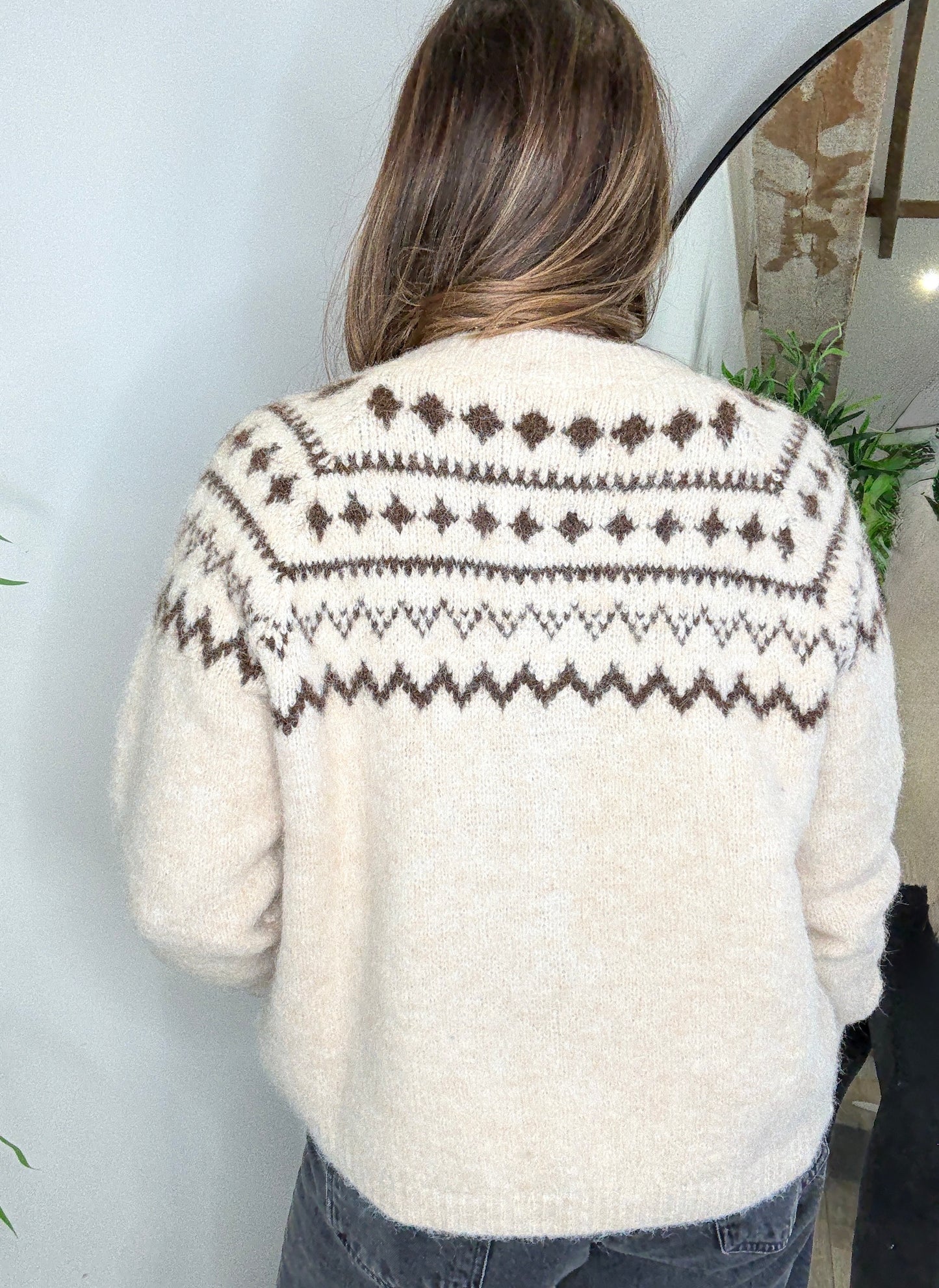The Alpine Fair Isle Cardigan