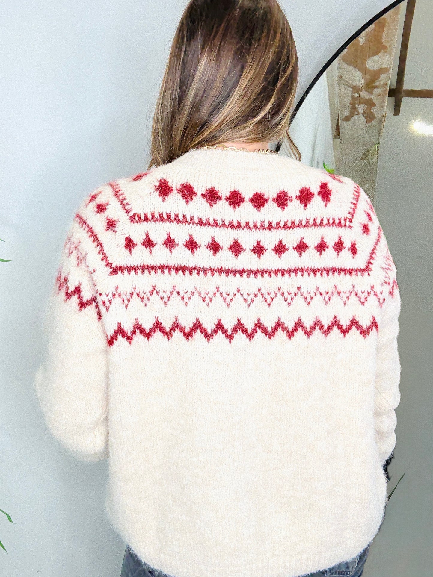 The Alpine Fair Isle Cardigan