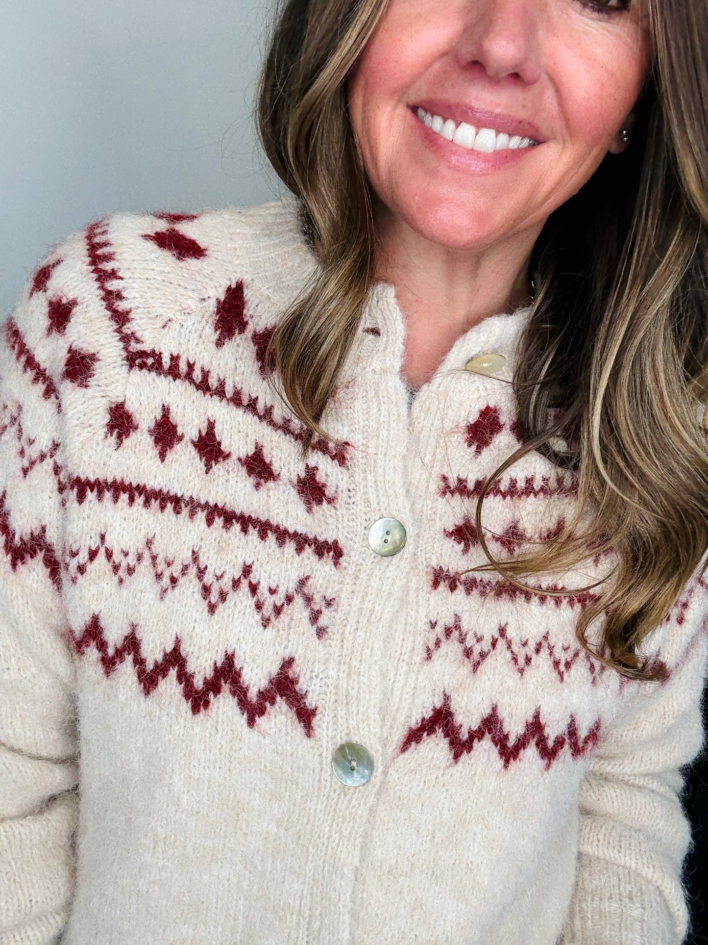 The Alpine Fair Isle Cardigan