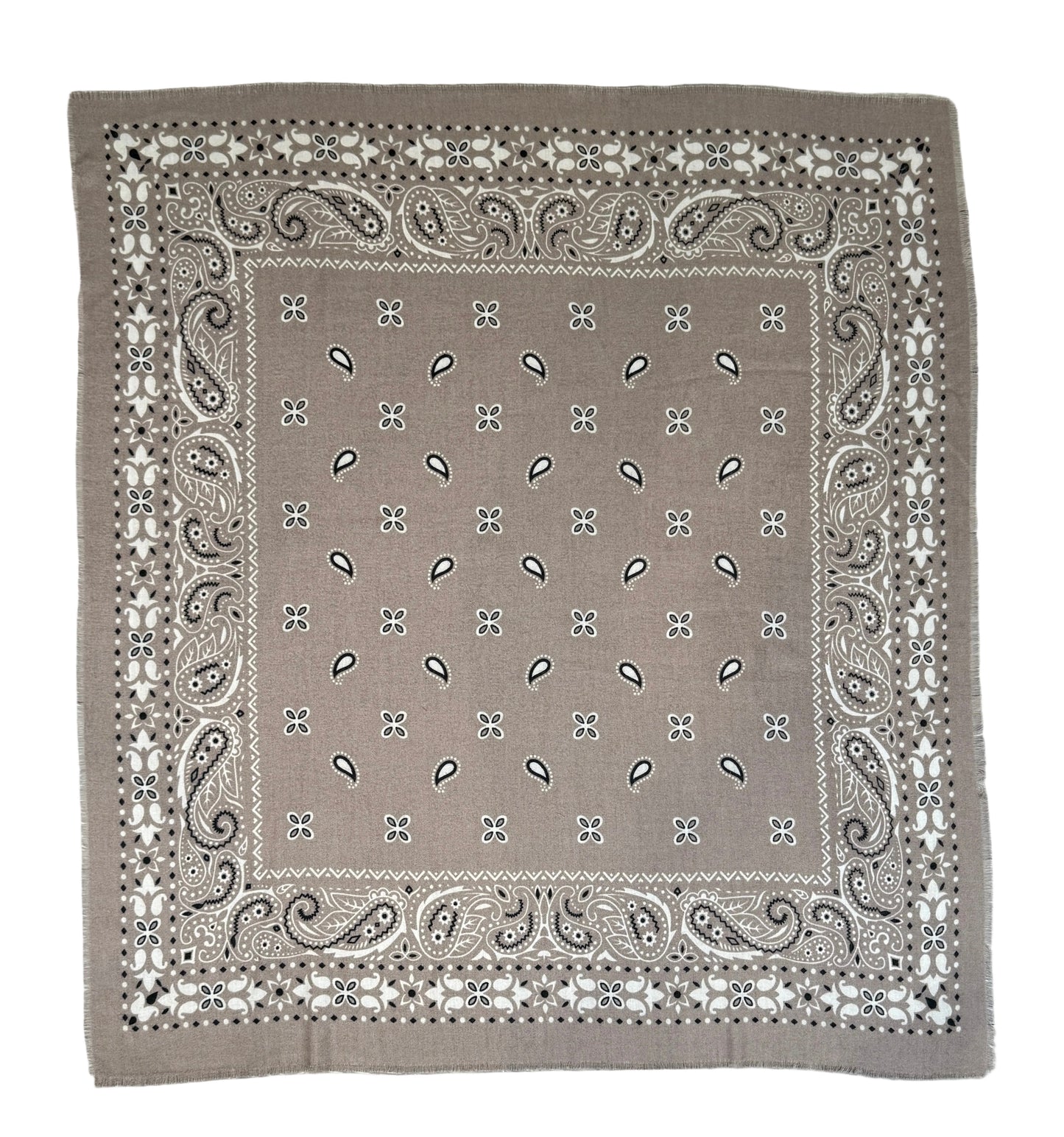 Beige Bandana Scarf