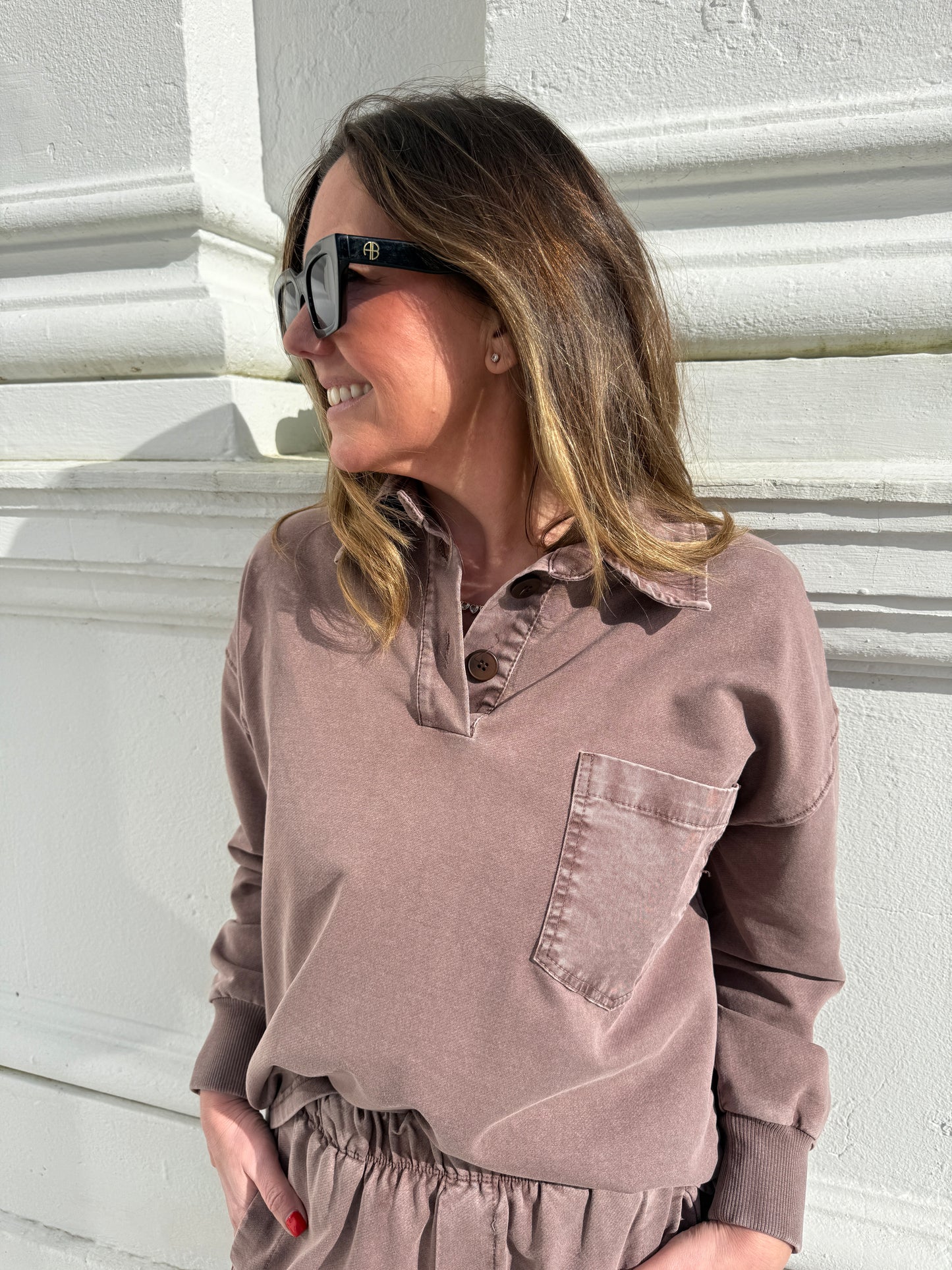 Milk Chocolate Loungewear Set