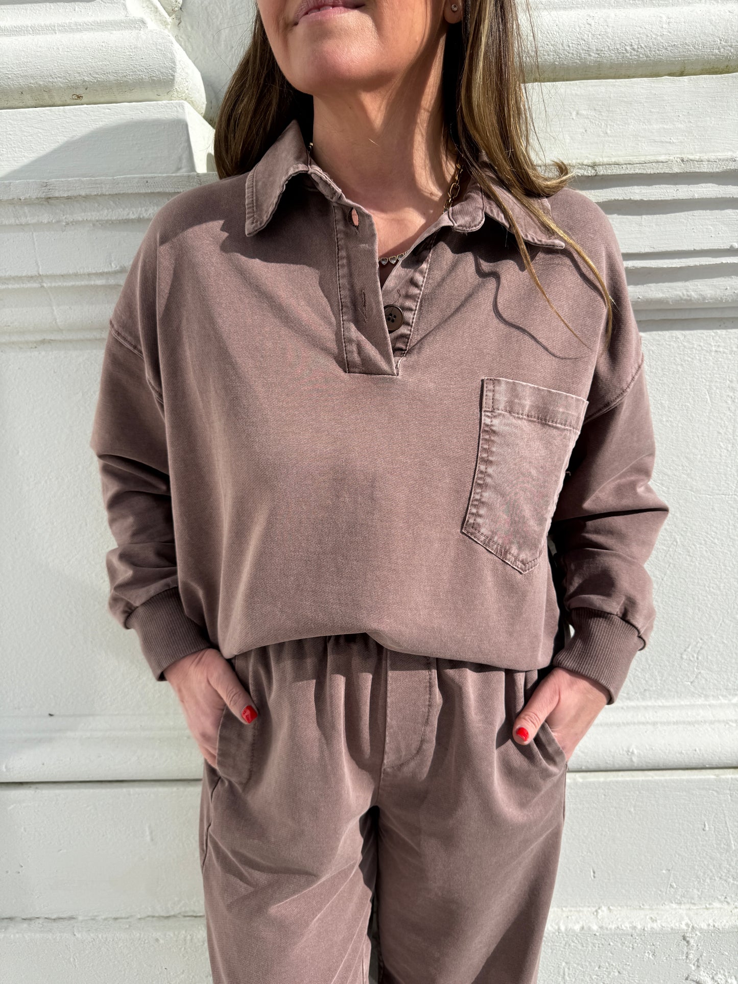 Milk Chocolate Loungewear Set