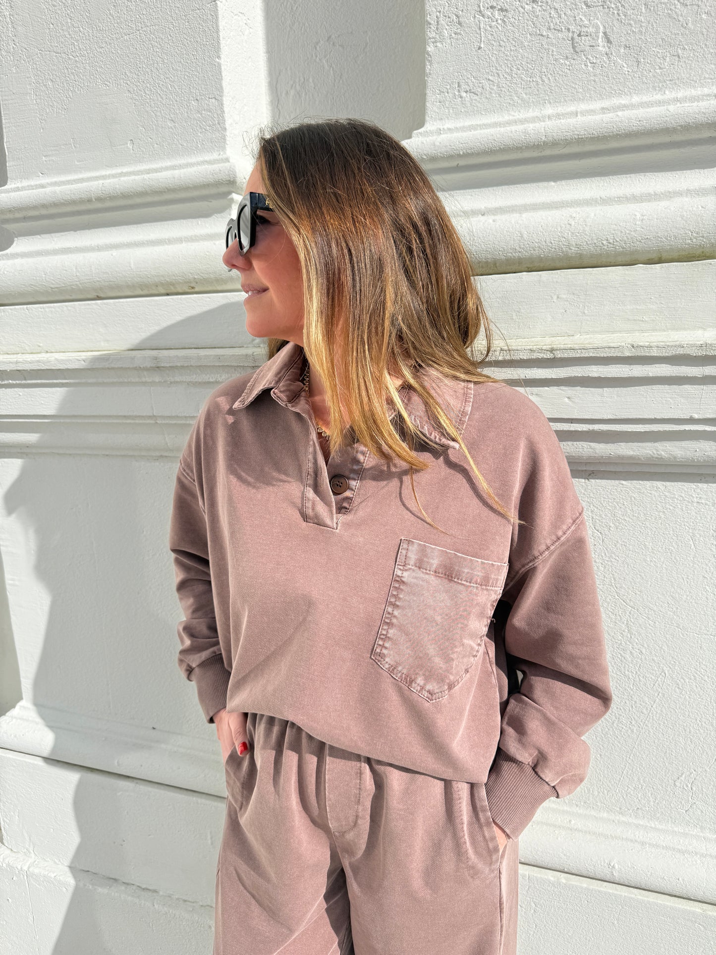 Milk Chocolate Loungewear Set