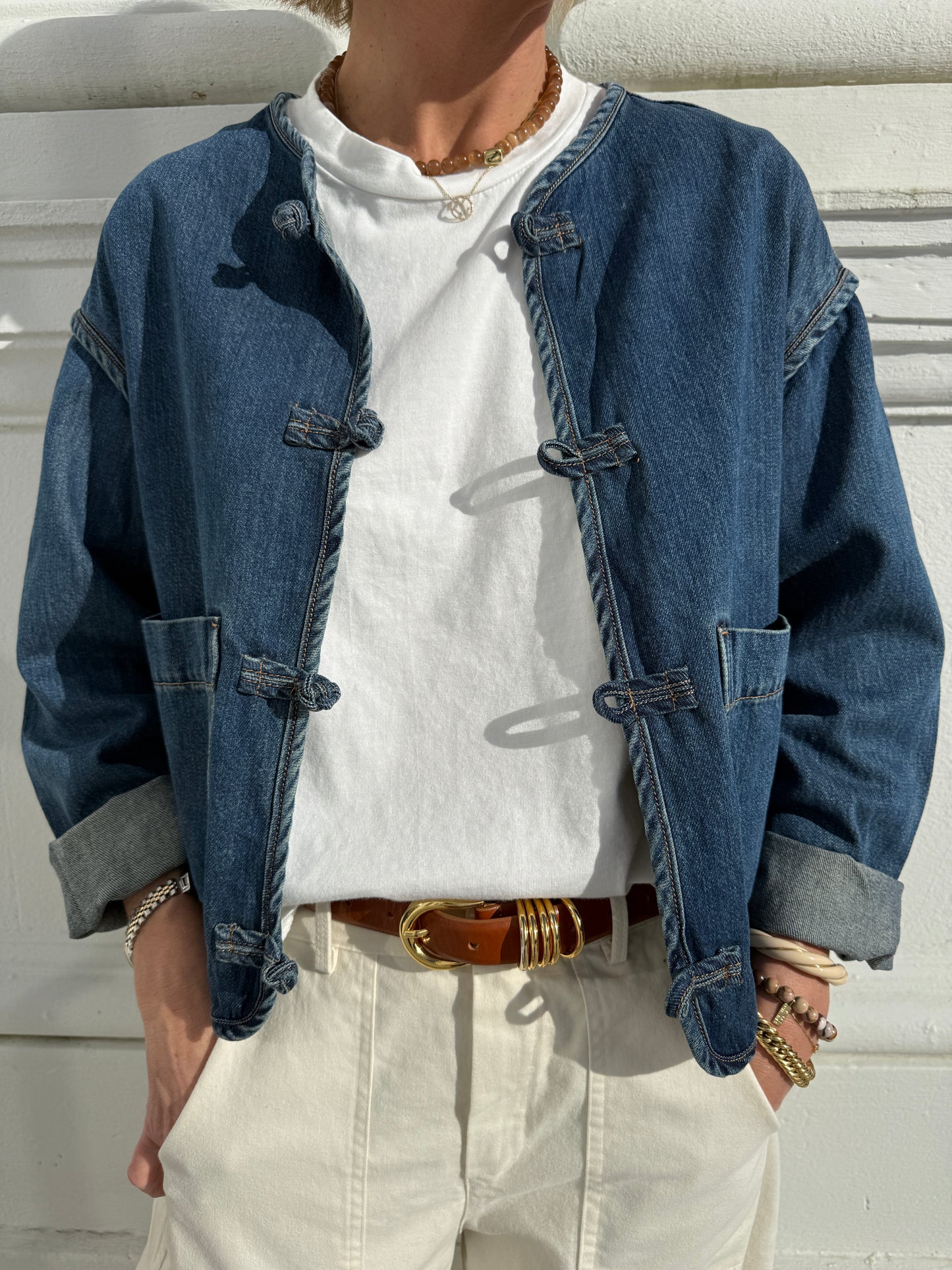 Denim Knot Jacket