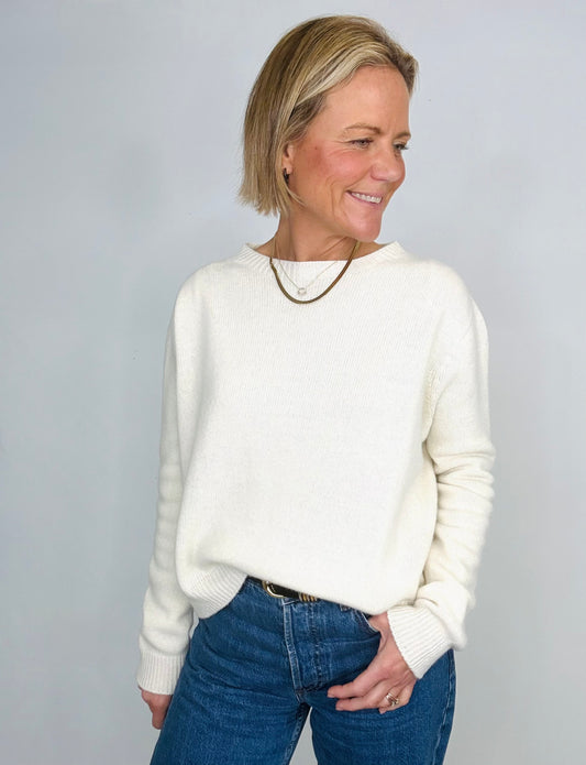 Cream Lambs Wool Jumper