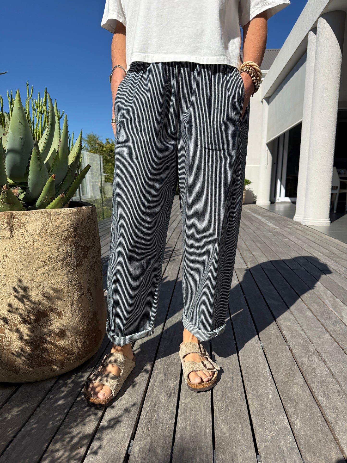 Striped Trousers