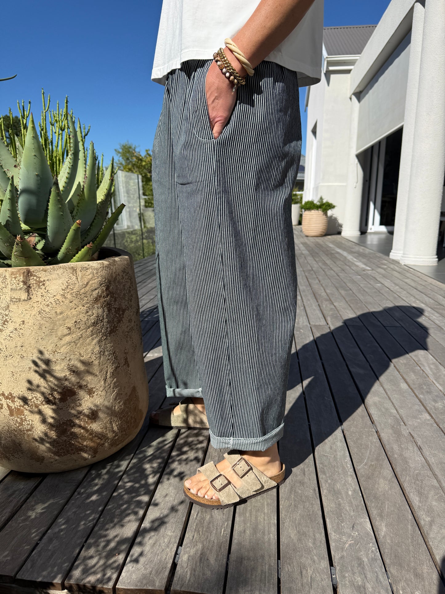 Striped Trousers