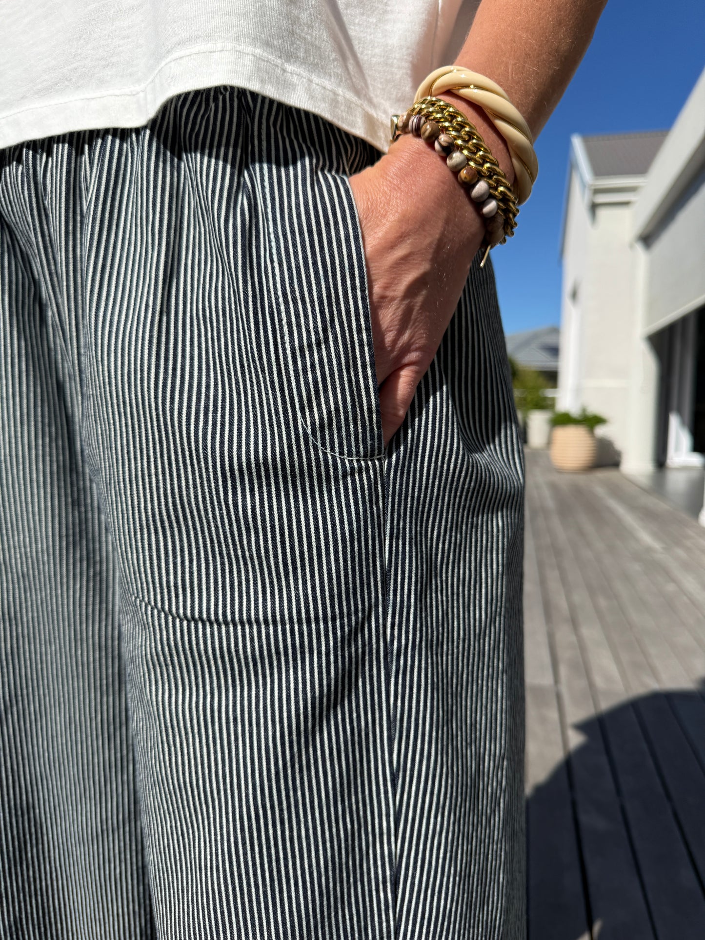 Striped Trousers