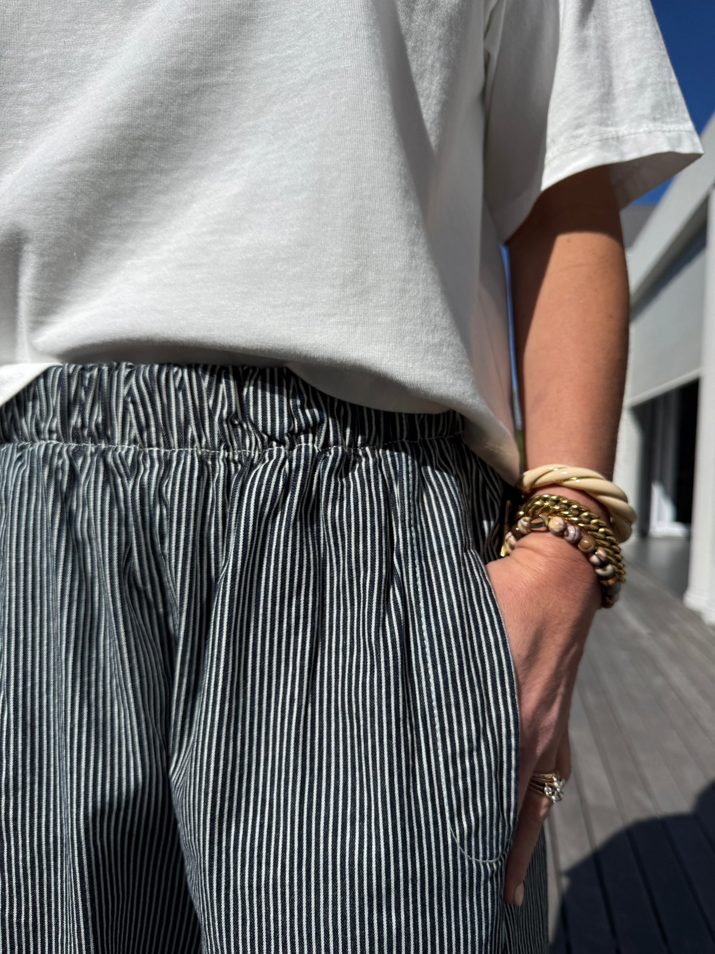 Striped Trousers