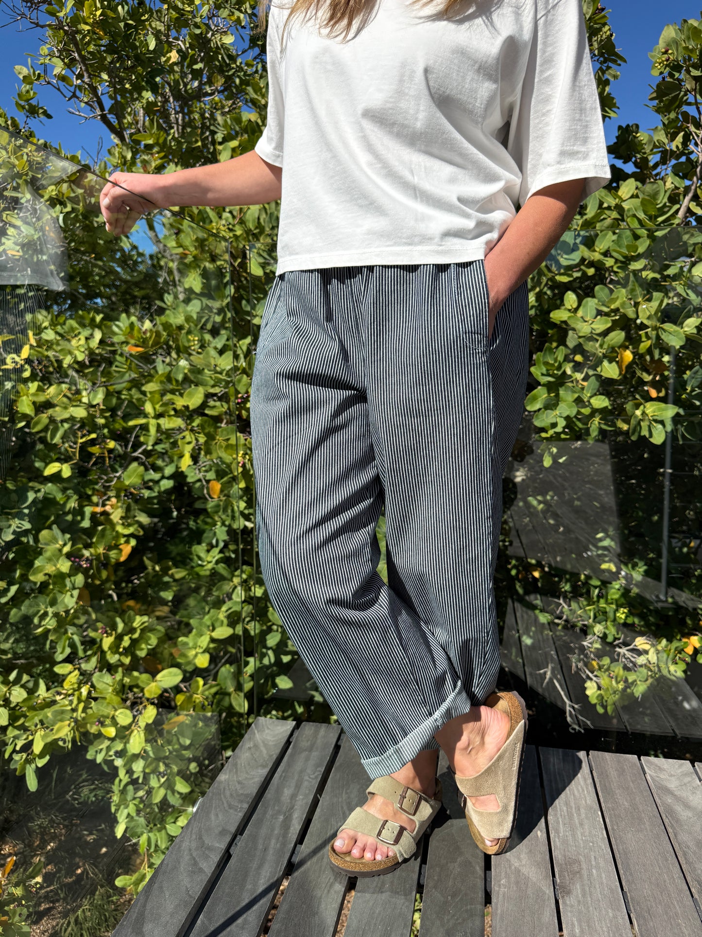 Striped Trousers