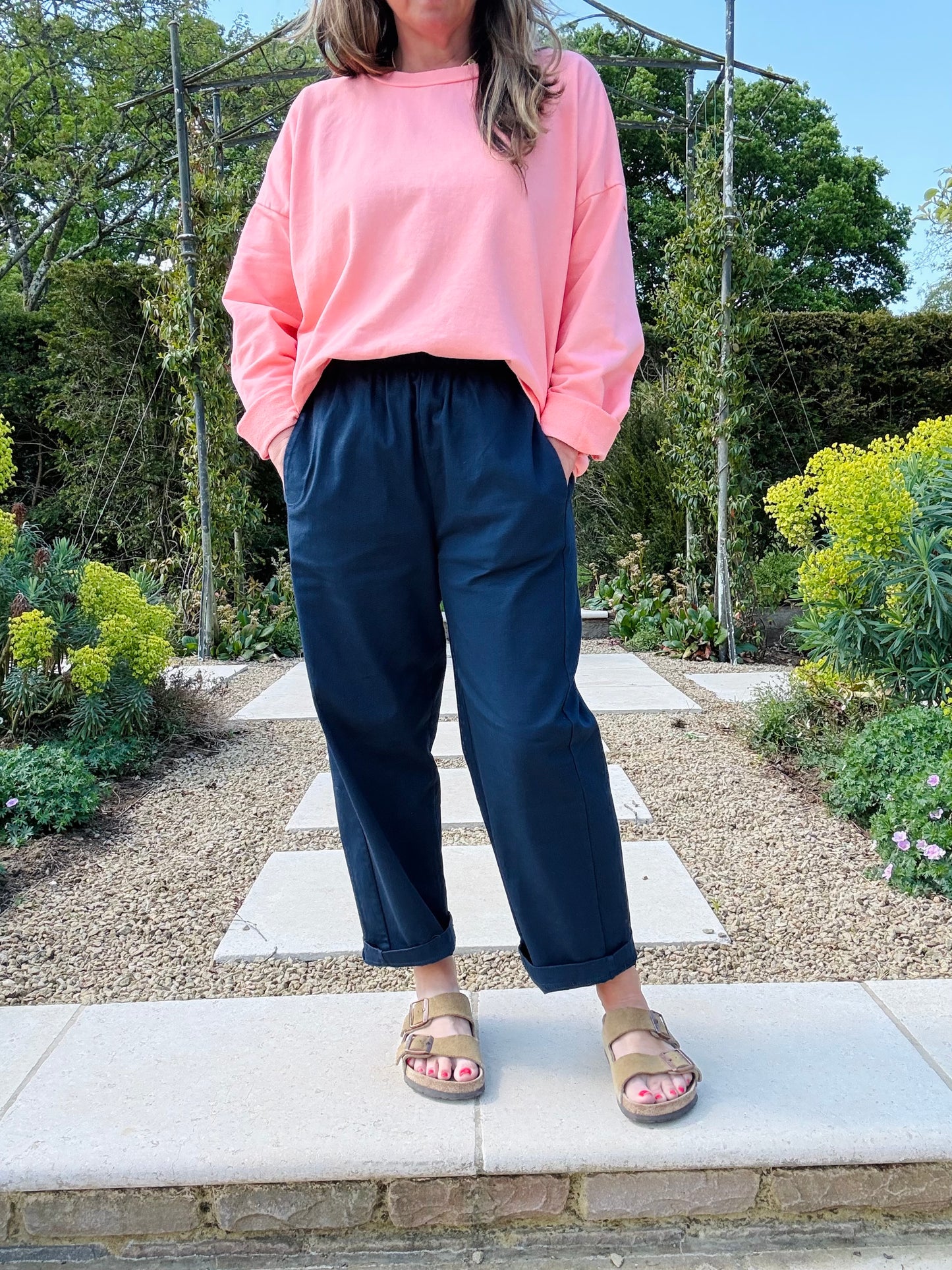 French Navy Trousers